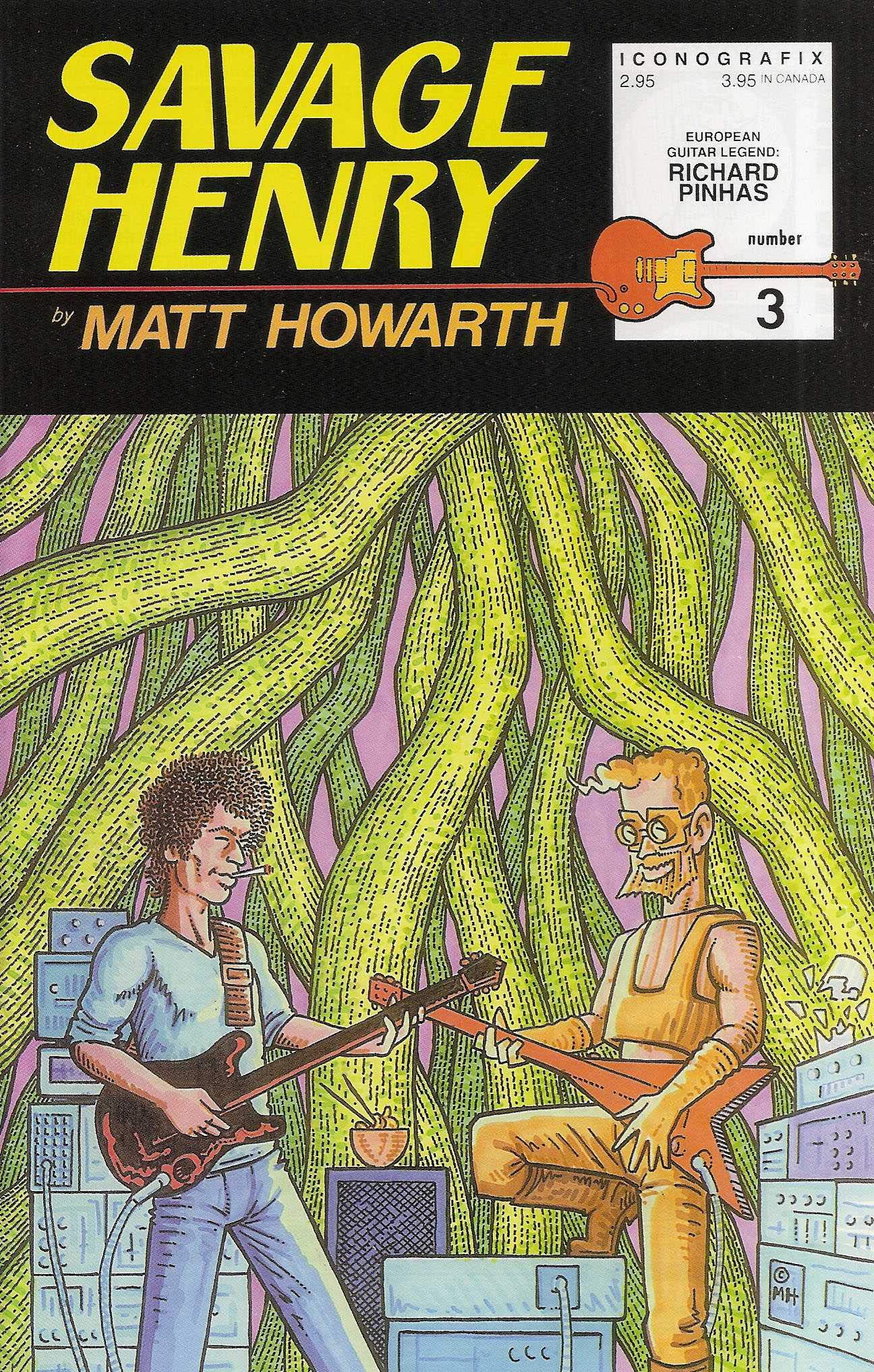 Savage Henry (Iconografix) #3 VF ; Iconografix comic book | Matt Howarth