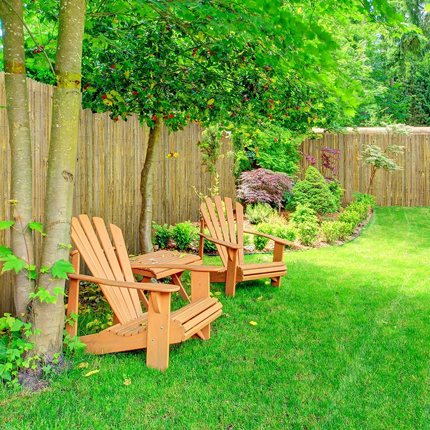 Floordirekt | Brasil | Canisse en Bambou Fendu Naturel | Clôture en Bambou Pare-Vue - Coupe-Vent Naturel | Qualité supérieure | Idéale pour Jardin, Balcon et terrasse | 150 x 300 cm