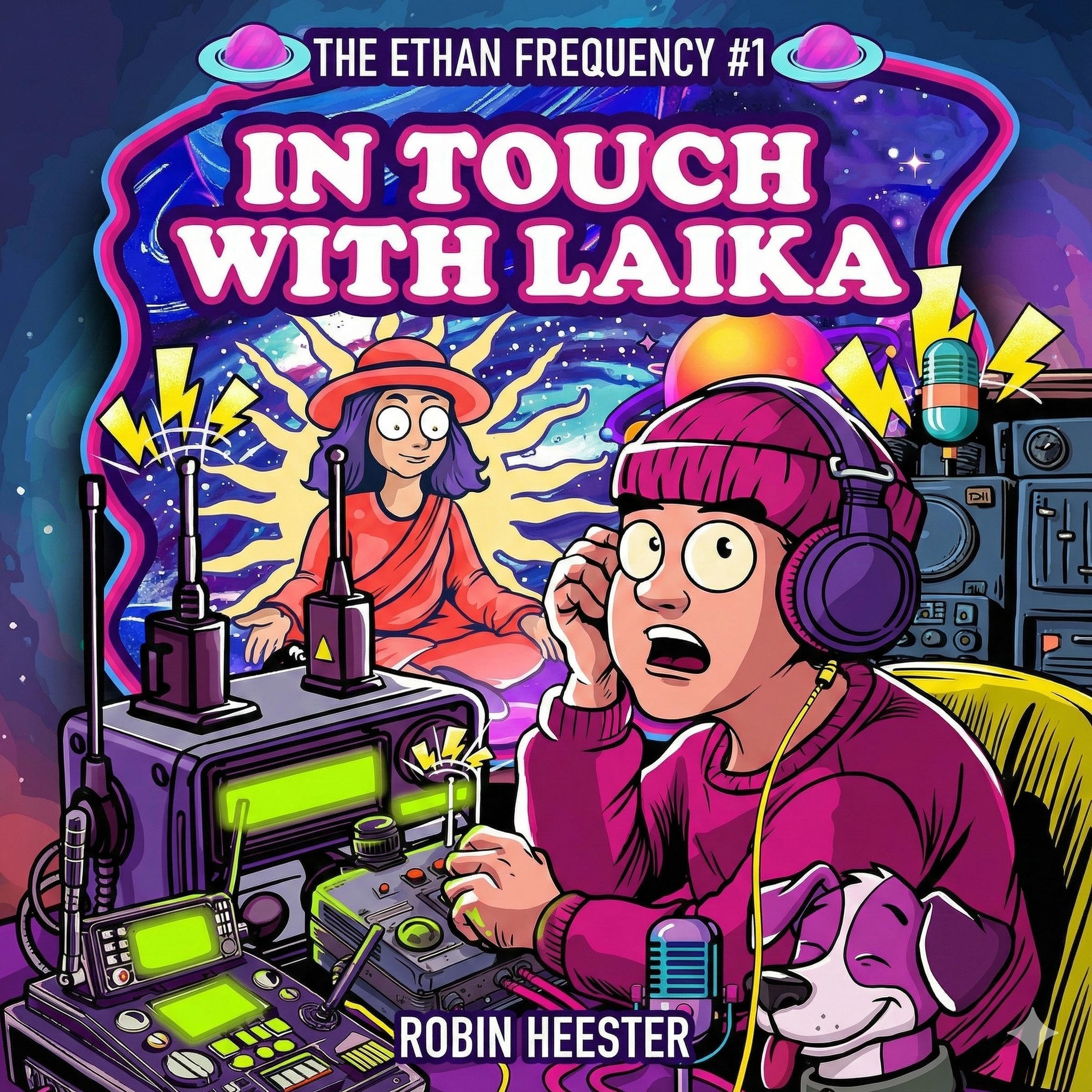 Cover art for In Touch with Laika: A Cosmic Sci-Fi Novella About the Signal That Spoke Back