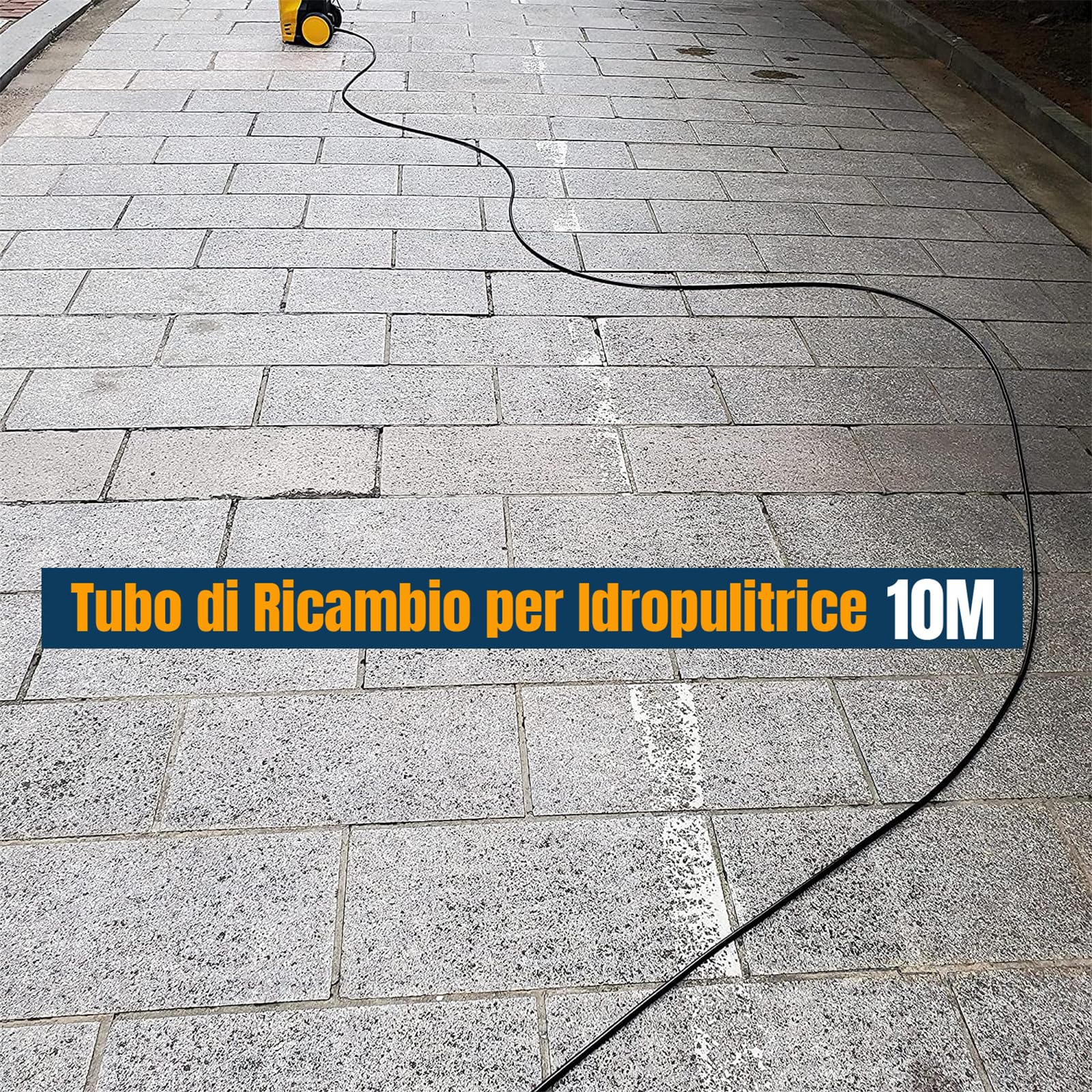 10M/32Ft Tubo Flessibile ad Alta Pressione Compatibile con Idropulitrice Kärcher K2 K3 K4 K5 K6 K7 Serie, 180Bar Quick Connect Tubo di Rica