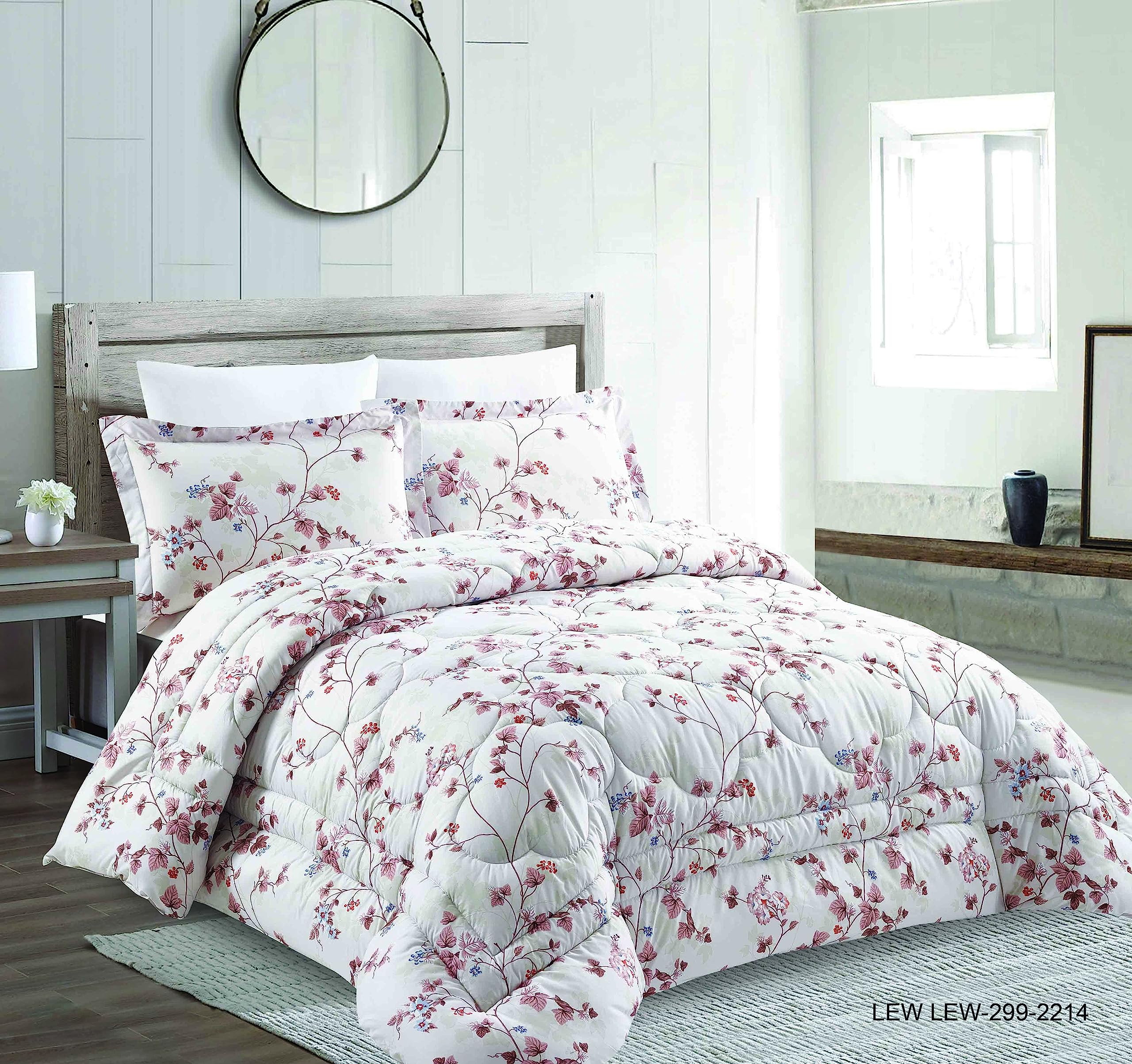 Elite Home Ultrasoft 4 Pcs Microfiber Comforter Set Double Camel