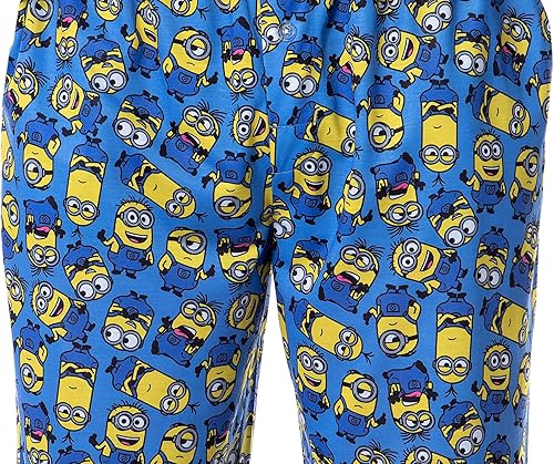 Miniatura 4 de INTIMO Despicable Me Minions 1 In A Minion - Pijama raglán para dormir para hombre