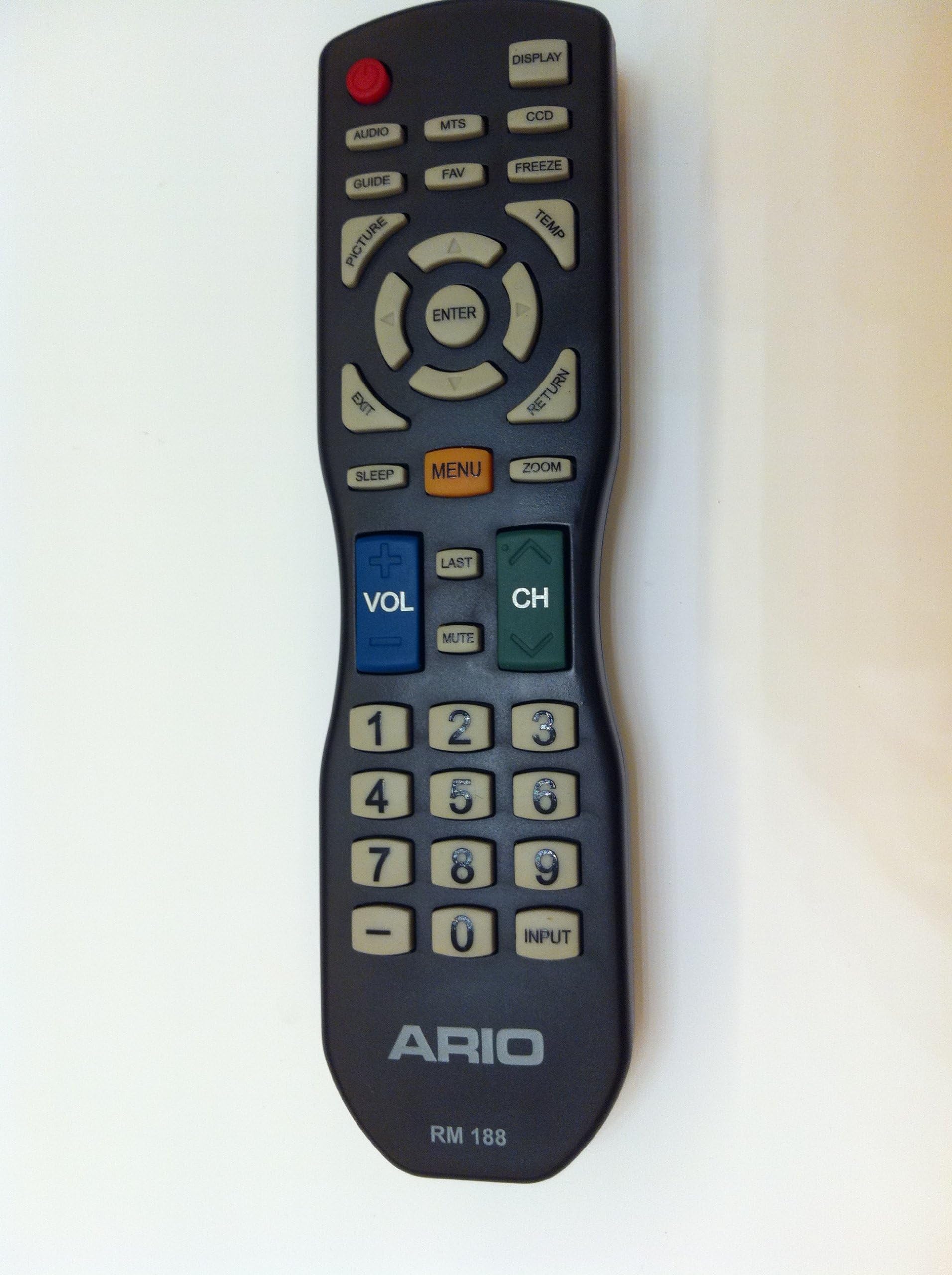 Original Brand new ARIO TV Remote RM188 rm 188 for ARIO FC4669 LCD TV