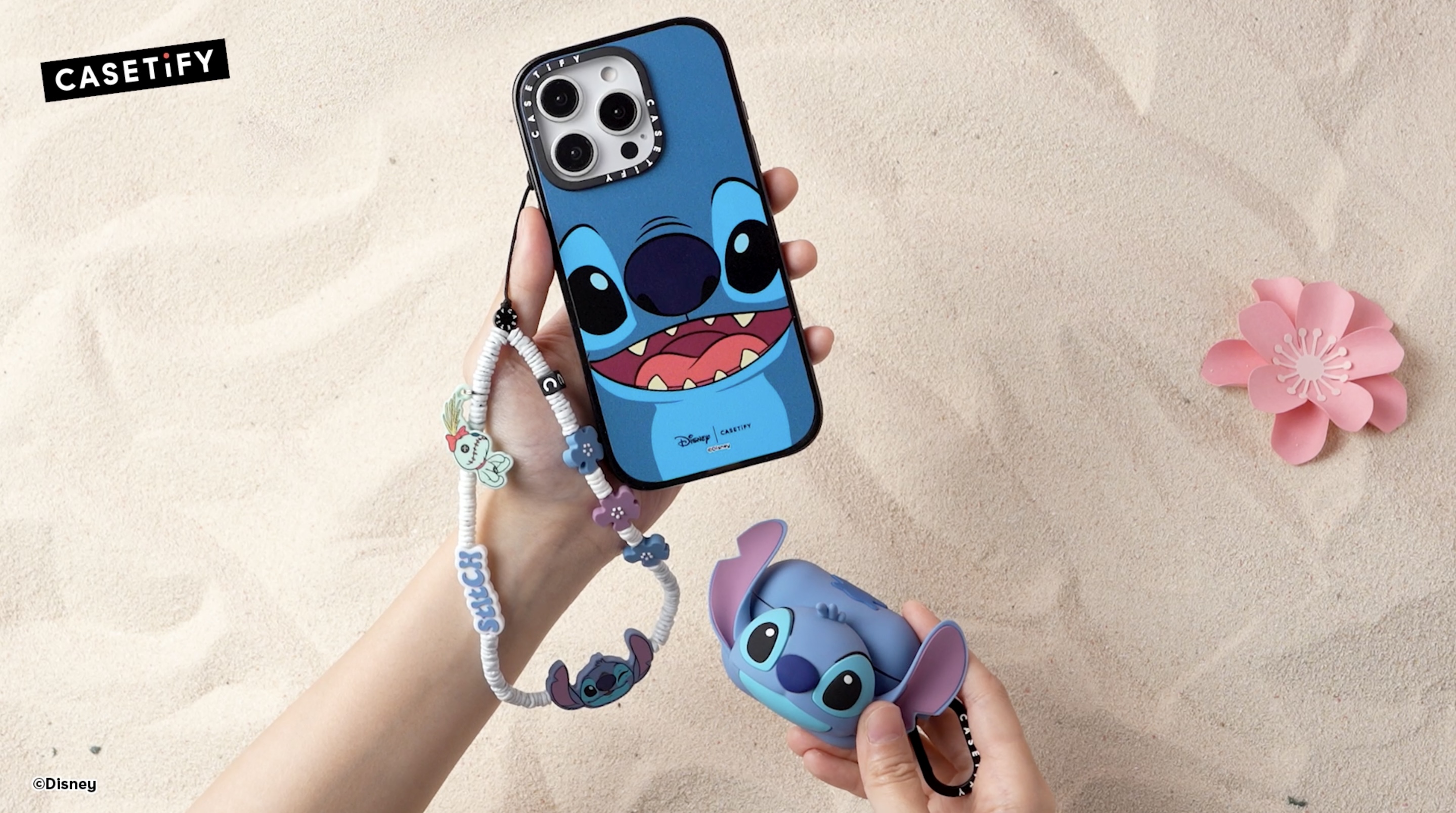 Amazon.com: CASETiFY Clear iPhone 16 Pro Case [Lilo & Stitch Colab