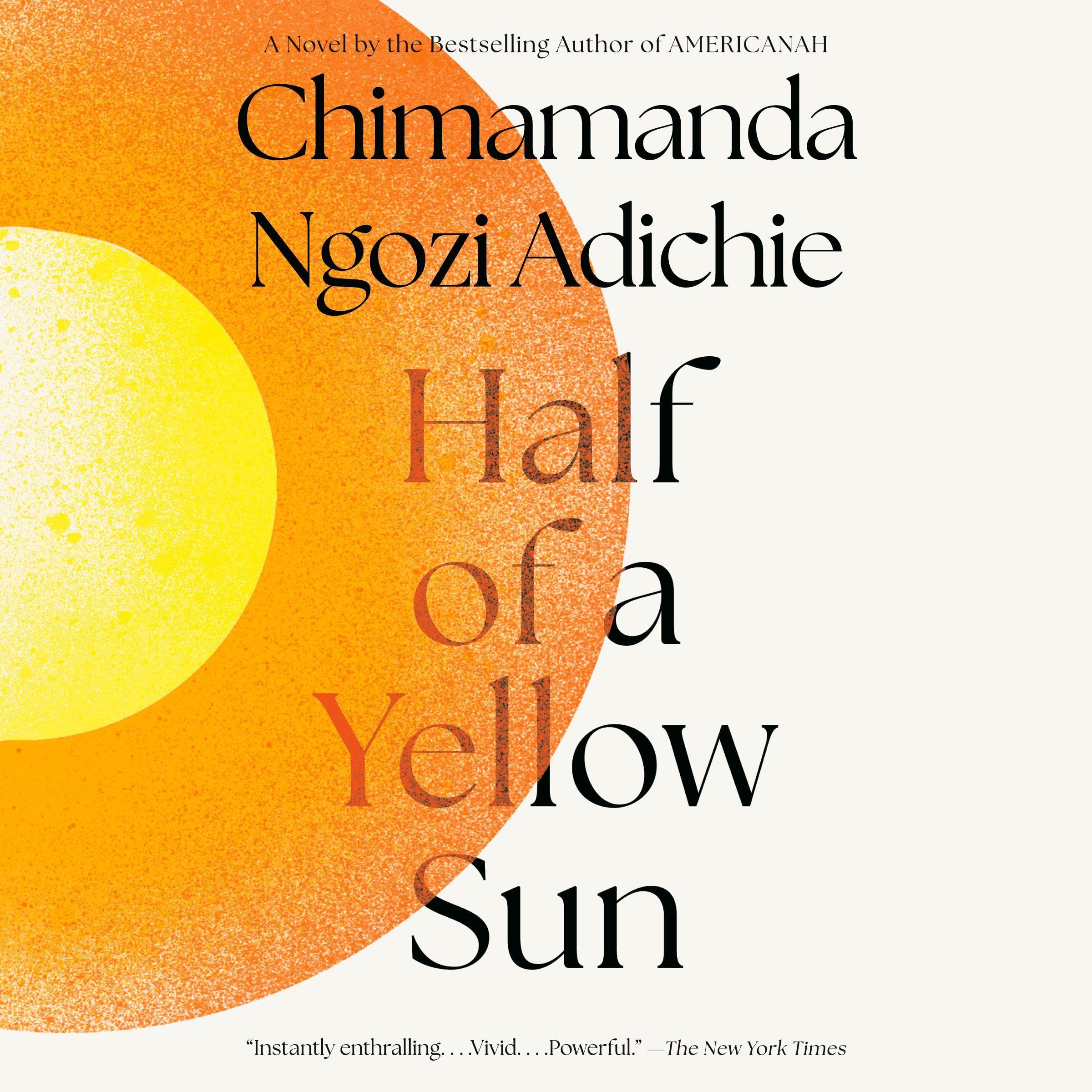 Cover art for Half of a Yellow Sun