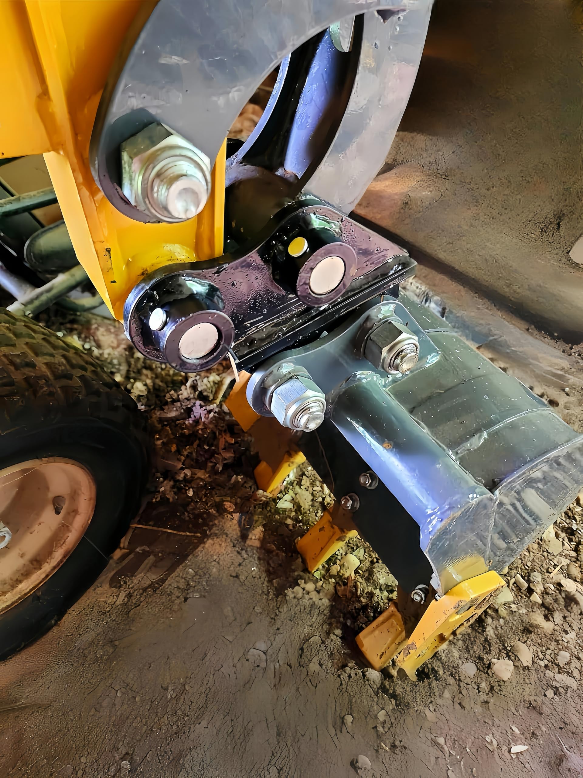 ADVOK Schnellkupplungsaufsätze 0,6–1,5T 90 mm Spannweite 25 mm Lochdurchmesser