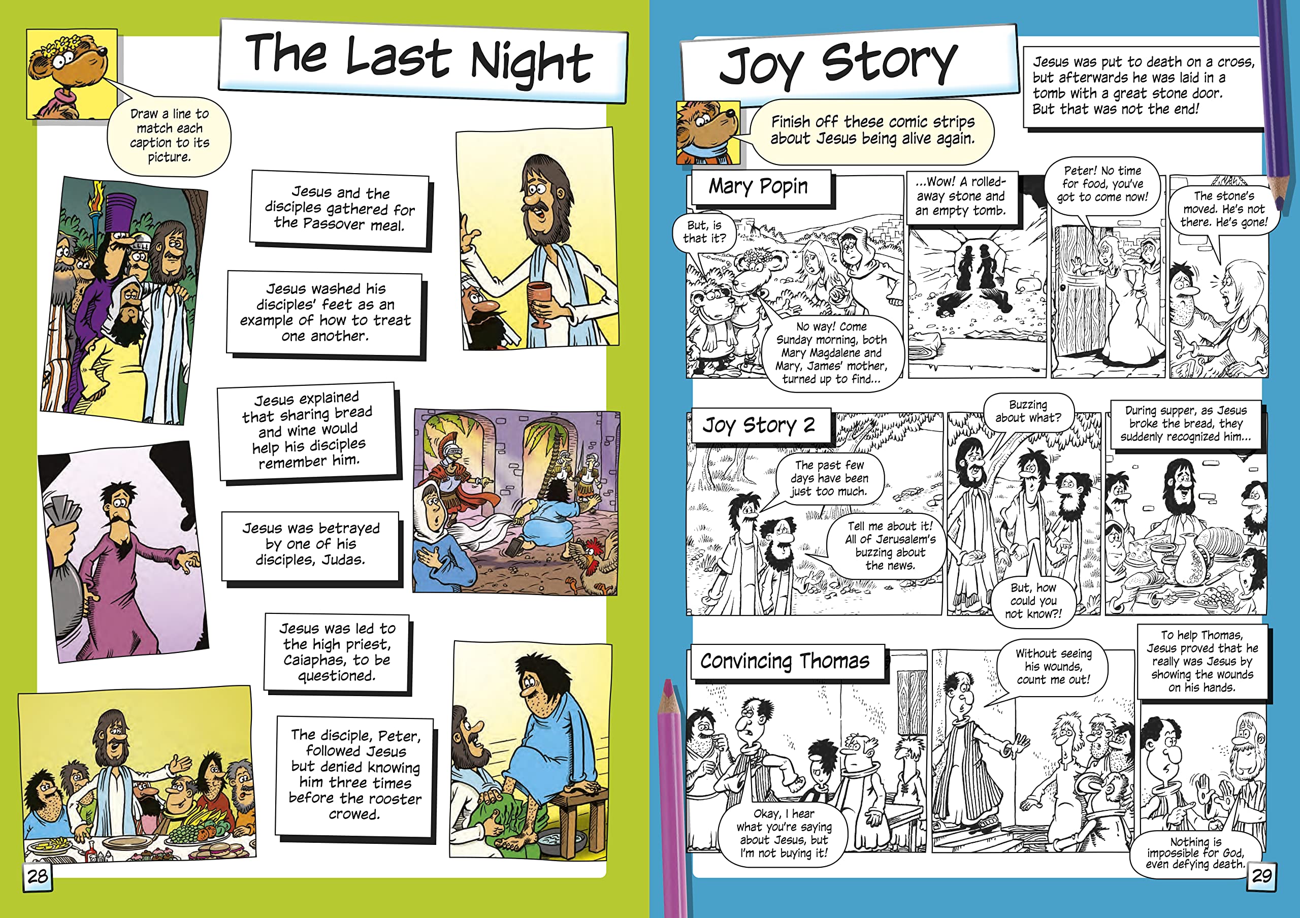 The Lion Kids Bible Comic Activity Book - Image 5