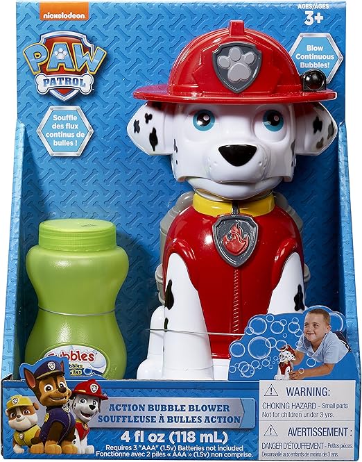 Little Kids Paw Patrol Marshall Action Bubble Blower, Bubble Makers Amazon Canada