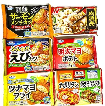 おかず盛り合わせ Amazon | 冷凍食品 お弁当のおかず シリーズ (バラエティ6