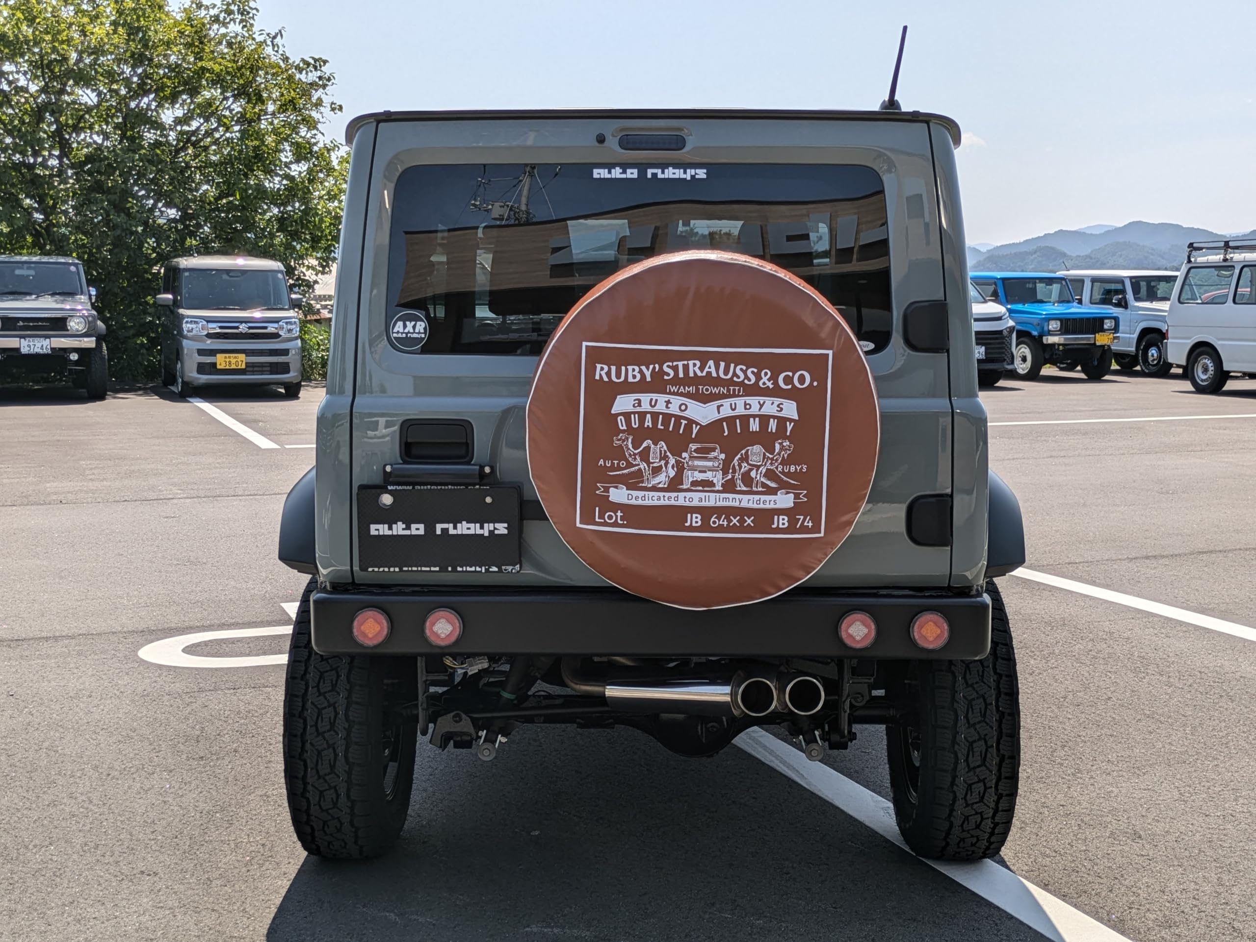 Amazon | オートルビーズ(autorubys) オールドスクールリアバンパー