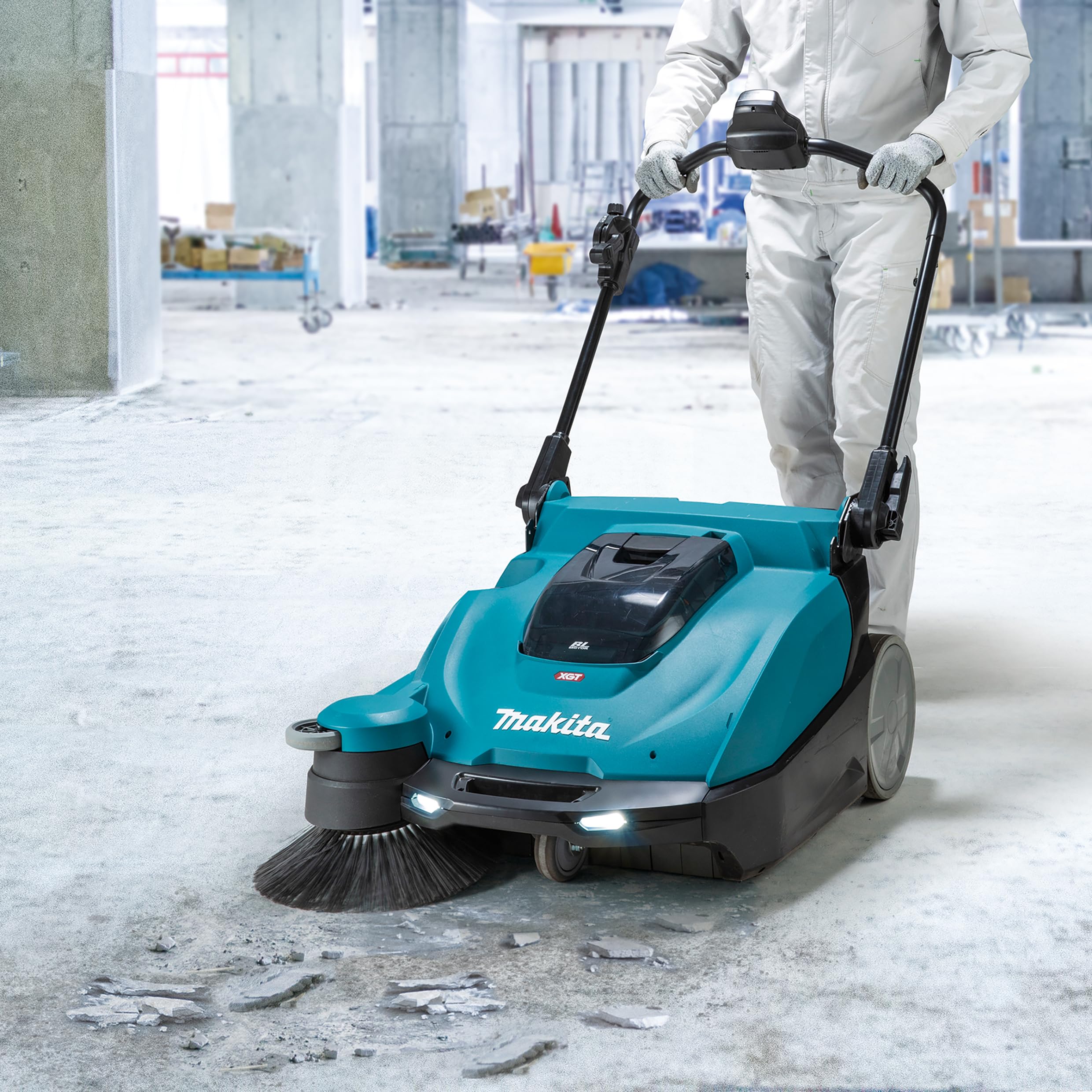 Makita VS001GZ Akku-Kehrsaugmaschine 40V max. (ohne Ladegerät und Akkus)
