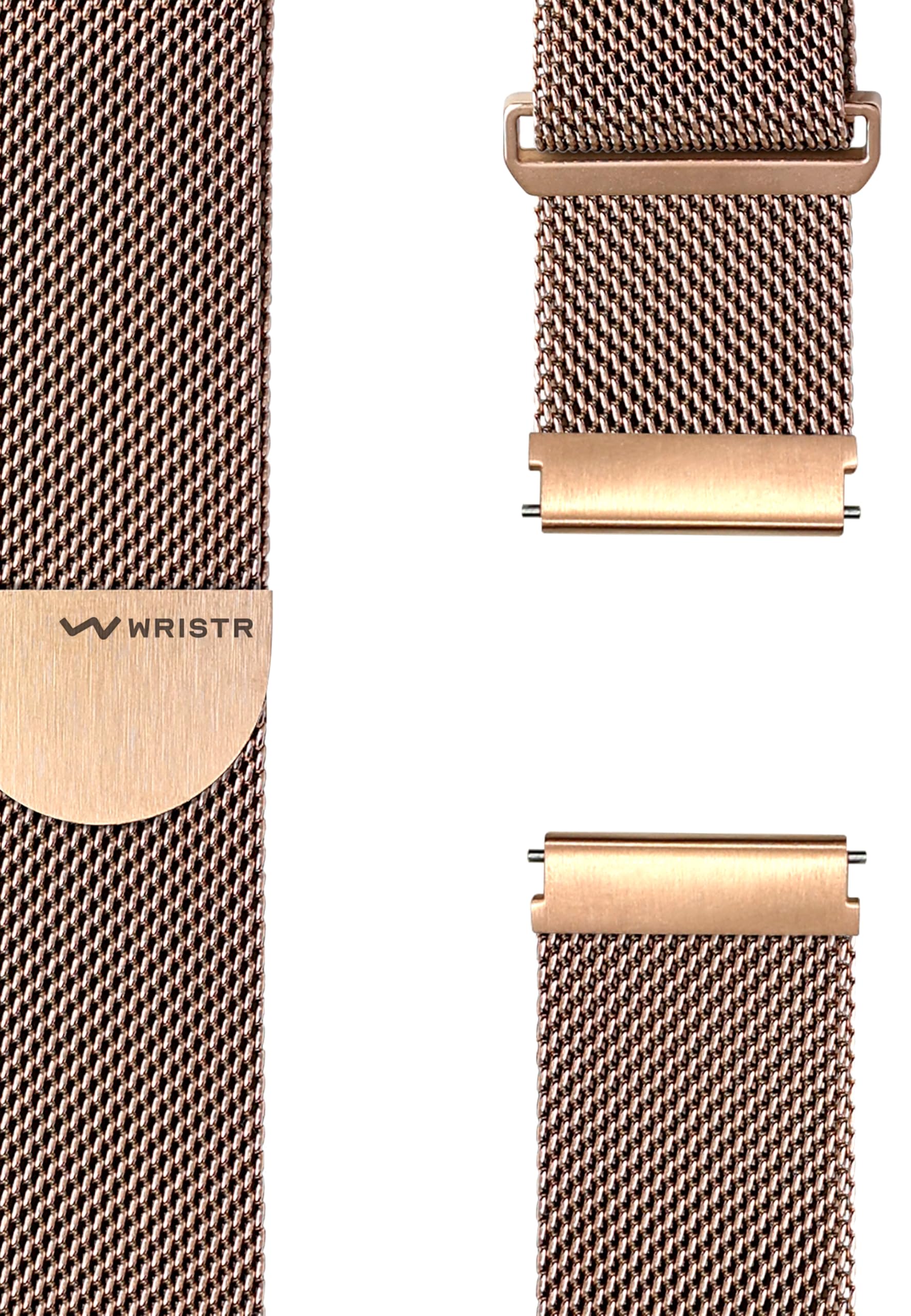Smartwatch-Armband - Edelstahl Milanese - 2er Set - Magnetverschluss