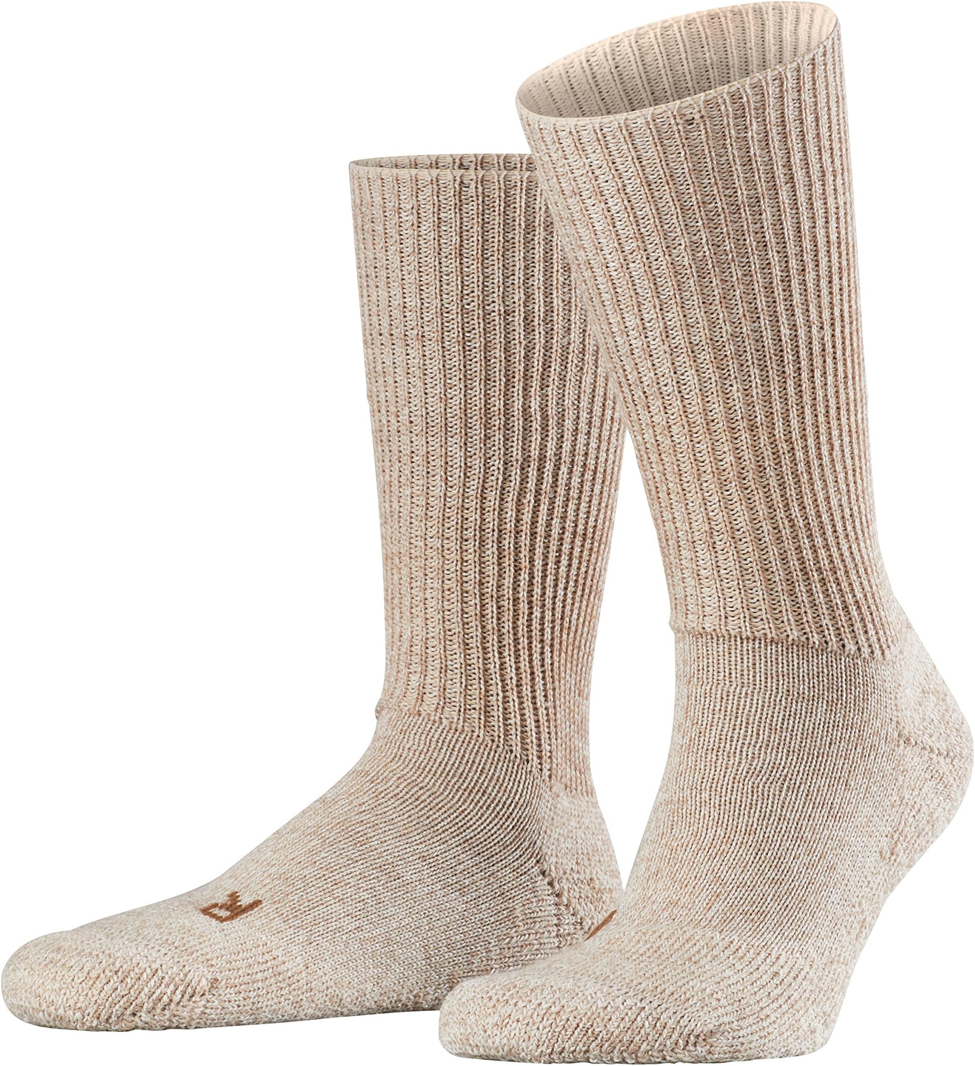 FALKEFALKE unisex adult Walkie Ergo trekking hiking socks, Beige (Sand Melange 4490), US 6.5-8.5 EU 39-41 UK 5.5-7.5
