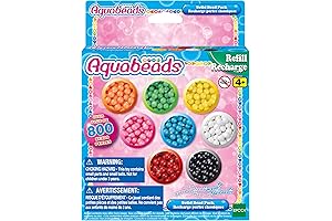 Aquabeads Solid Bead Refill: Endless Creative Possibilities with 800+ Beads