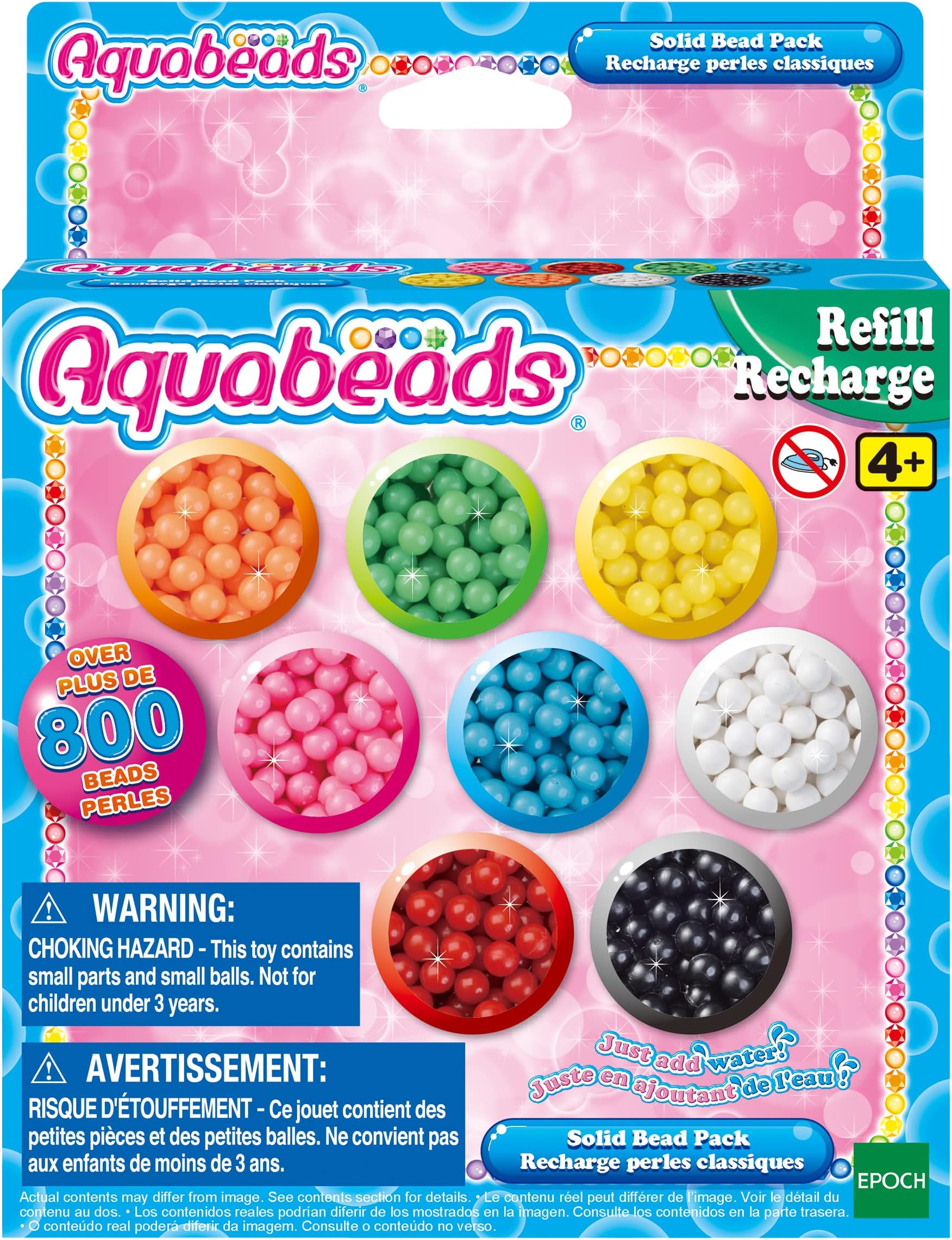 Aquabeads Pastell Märchenwelt Set - 600 Bastelperlen Mit Vorlagen, Ohne Bügeln, Für Kinder Ab 4 Jahren