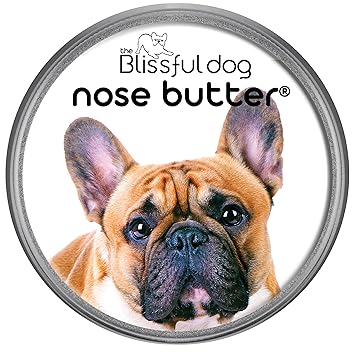 The Blissful Dog UNSC-1OZ-BMFFBD French Bulldog Black Masked Fawn Unscented Nose Butter, 1 oz