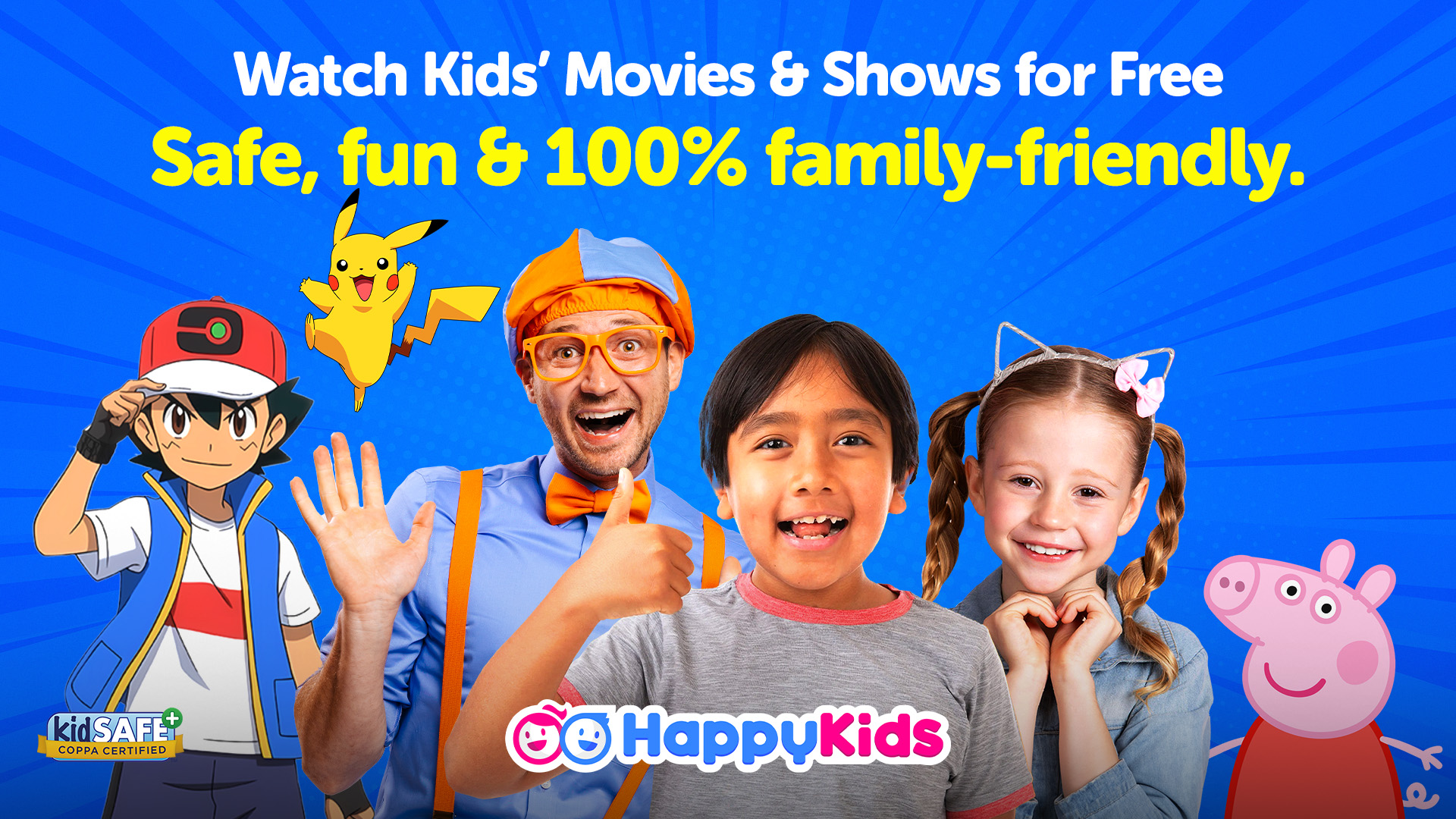 HappyKids - Popular Shows, Movies and Educational Videos for