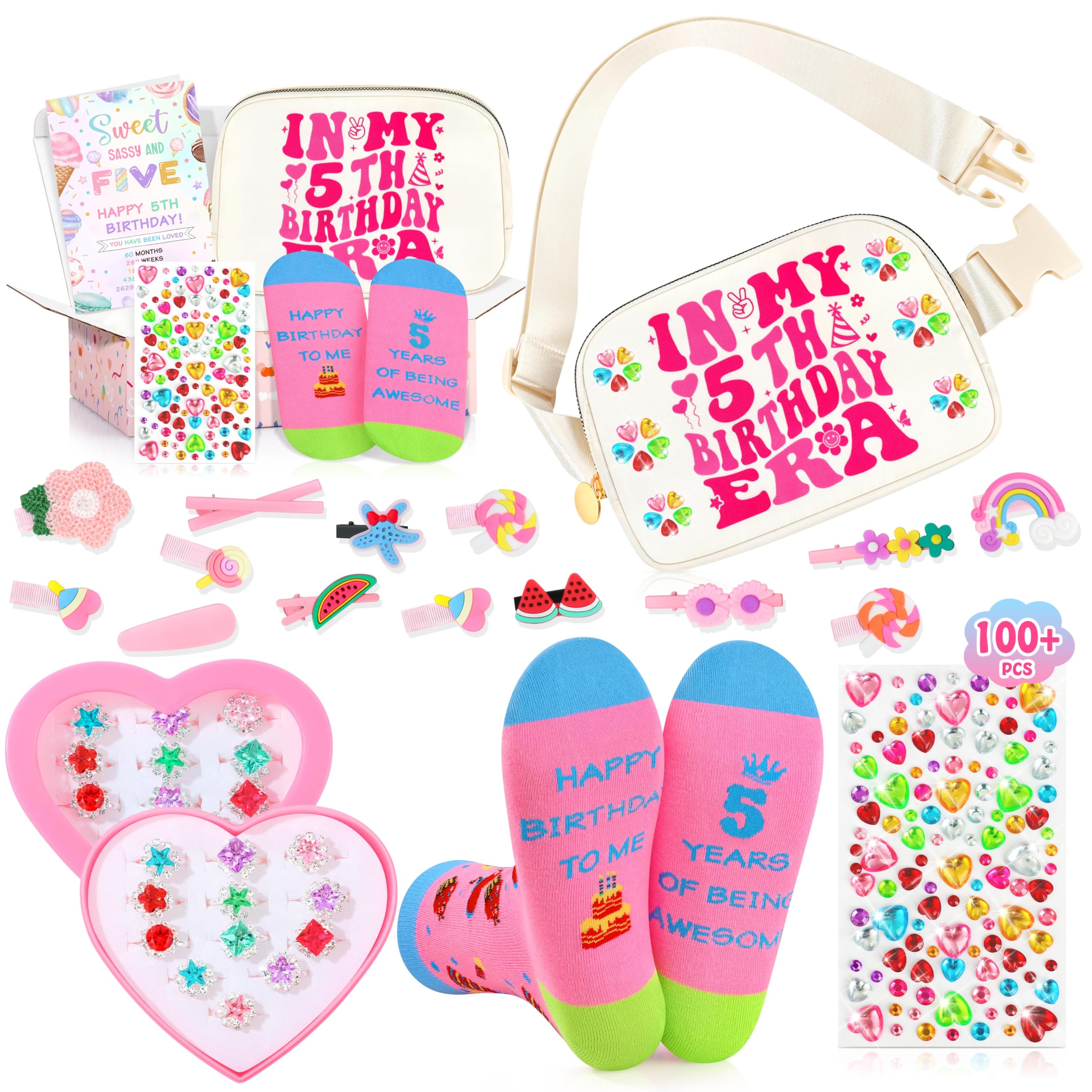 5 Year Old Girl Birthday Gift Ideas, Gifts for 5 Year Old Girls 5th Birthday Decorations