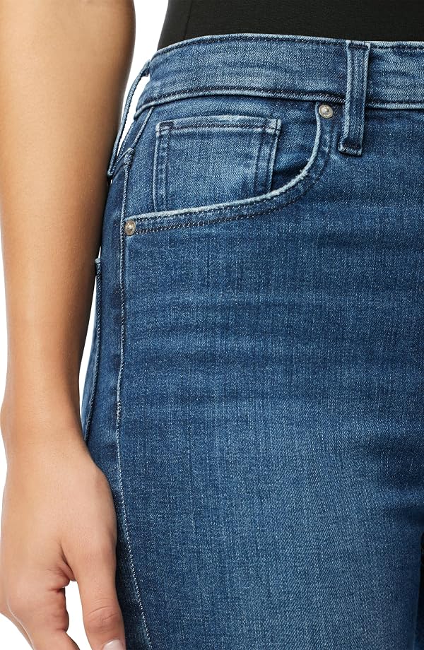 Hudson Women's Centerfold Ext. High-Rise Super Skinny Ankle, Moody, 24 by HUDSON - Image 4