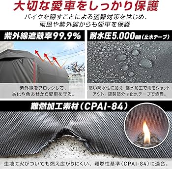 GRIP EARTH バイクガレージ 110cm×200cm×175cm Amazon.co.jp: GRIP EARTH バイクガレージ 110cm×200cm×175cm 耐水圧
