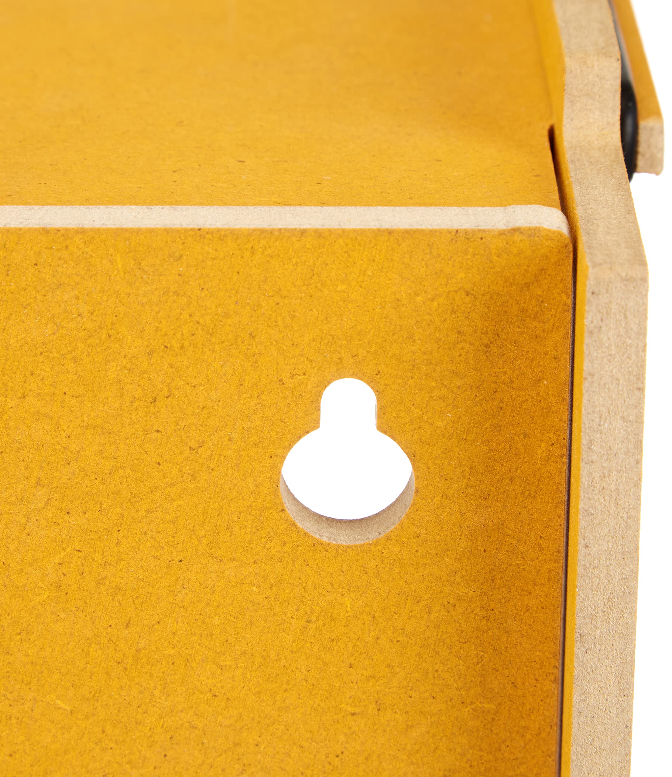 Werkhaus Media Box - Scatola DVD impilabile, 1150 g, colore: Oro