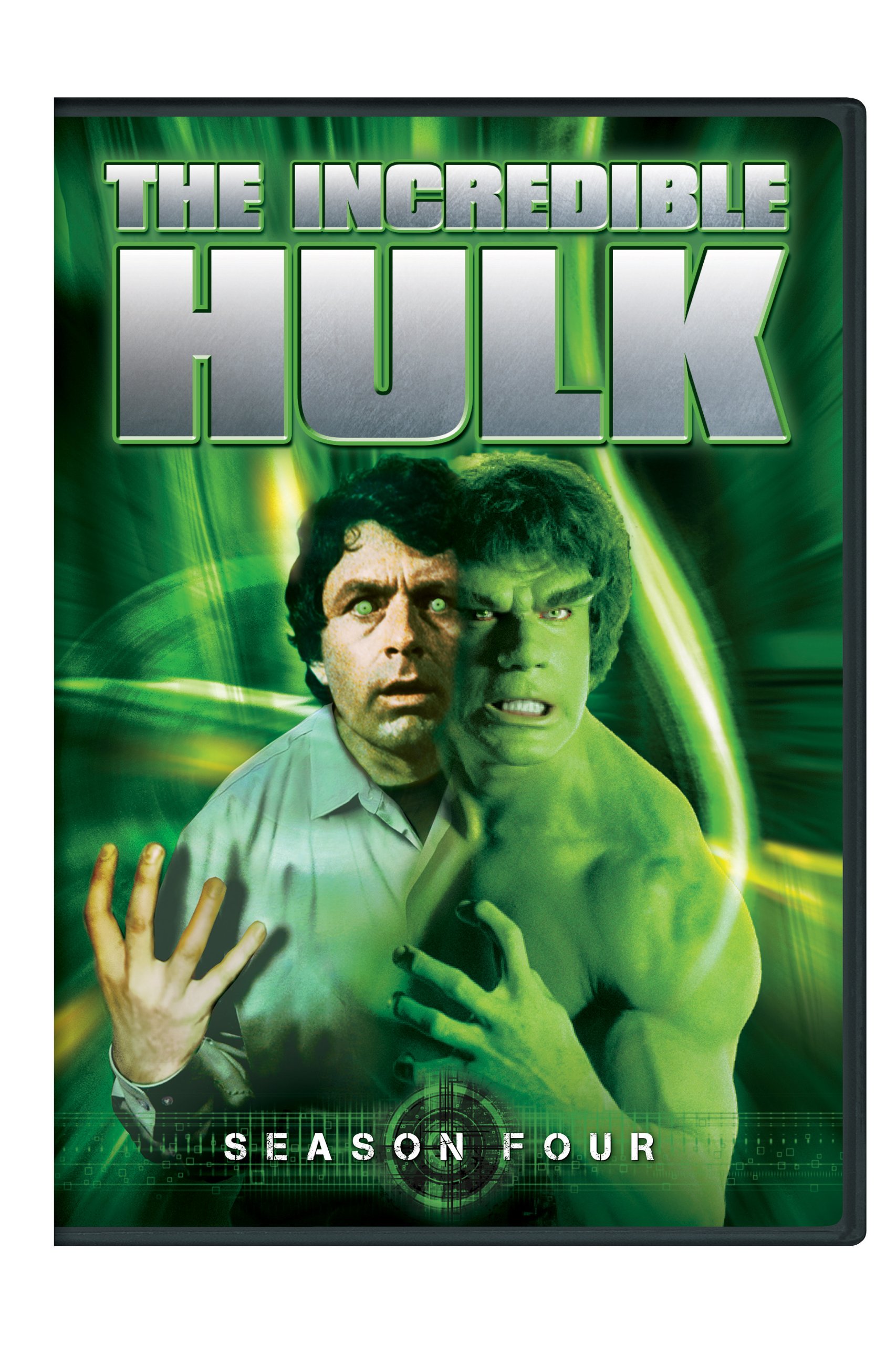 The Incredible Hulk cuarta temporada, completa tu colección de series clásicas en DVD de USA