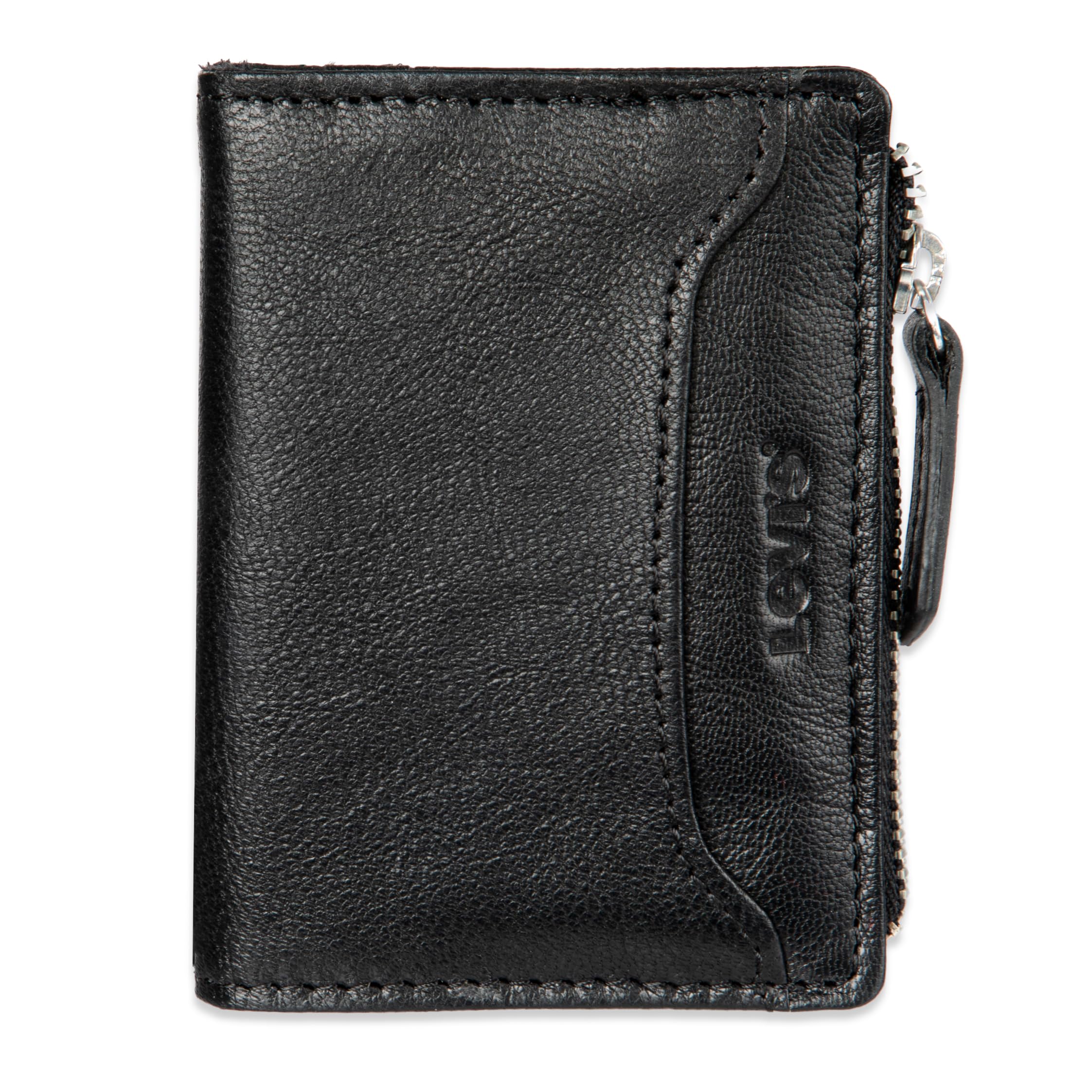 

                                                    Levi's mens RFID Slim Everyday Card Case Wallet Bl