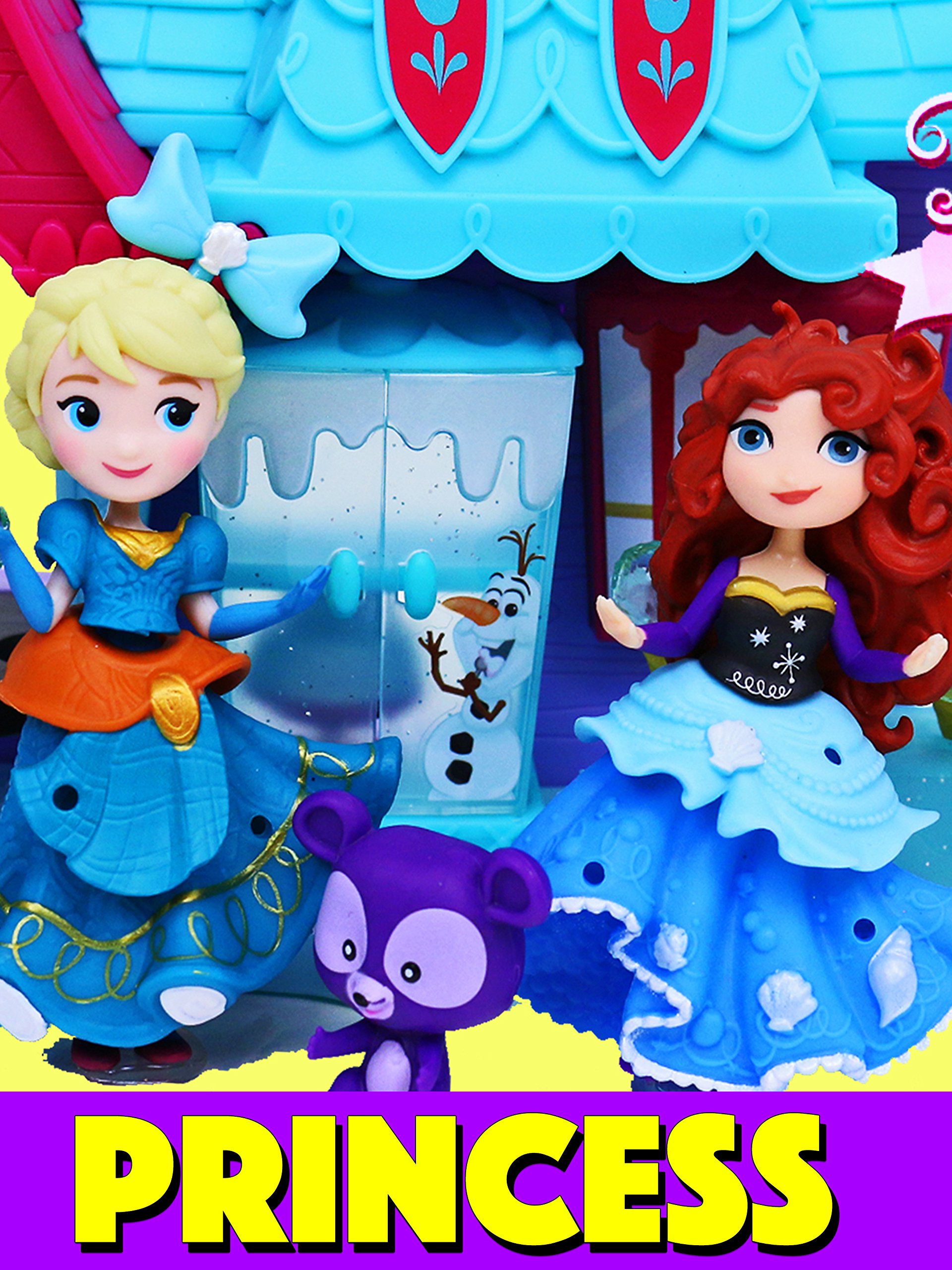 Amazon.co.jp NEW DISNEY PRINCESS LITTLE KINGDOM PLAYSETS Frozen Elsa