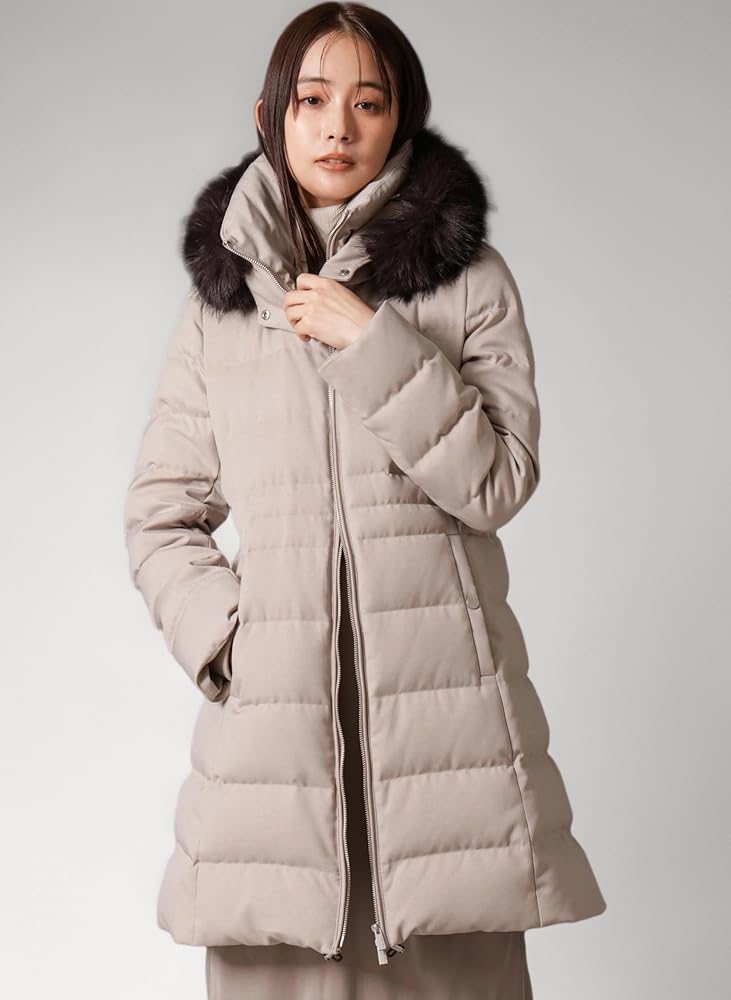 Amazon | [ナノ・ユニバース] 西川ダウン (R) 」 サージ ロング ダウン