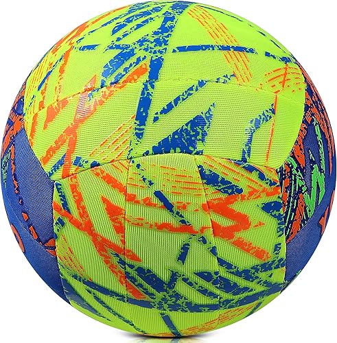 Miniatura 7 de YANYODO Swimming Pool Waterproof Beach Volleyball, Soft Indoor Outdoor Size 5 Volleyball with Pump for Teenagers Adults Swimming Pool Beach Games to