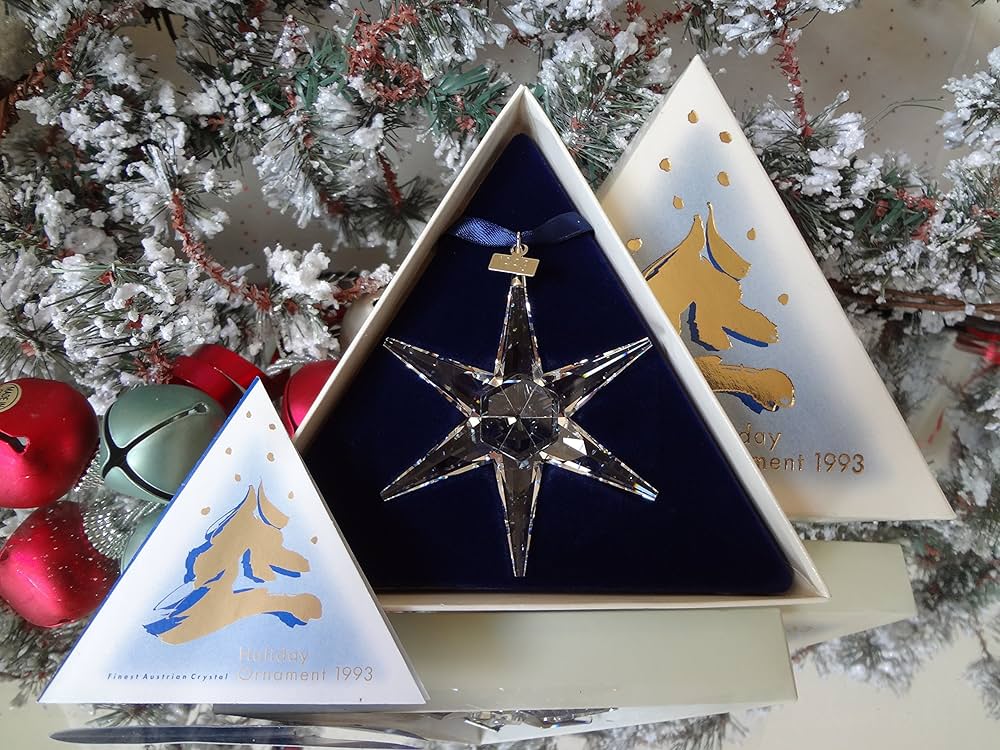 スワロフスキー　クリスマス　オーナメント　1993年 スワロフスキー クリスマス オーナメント 1993年