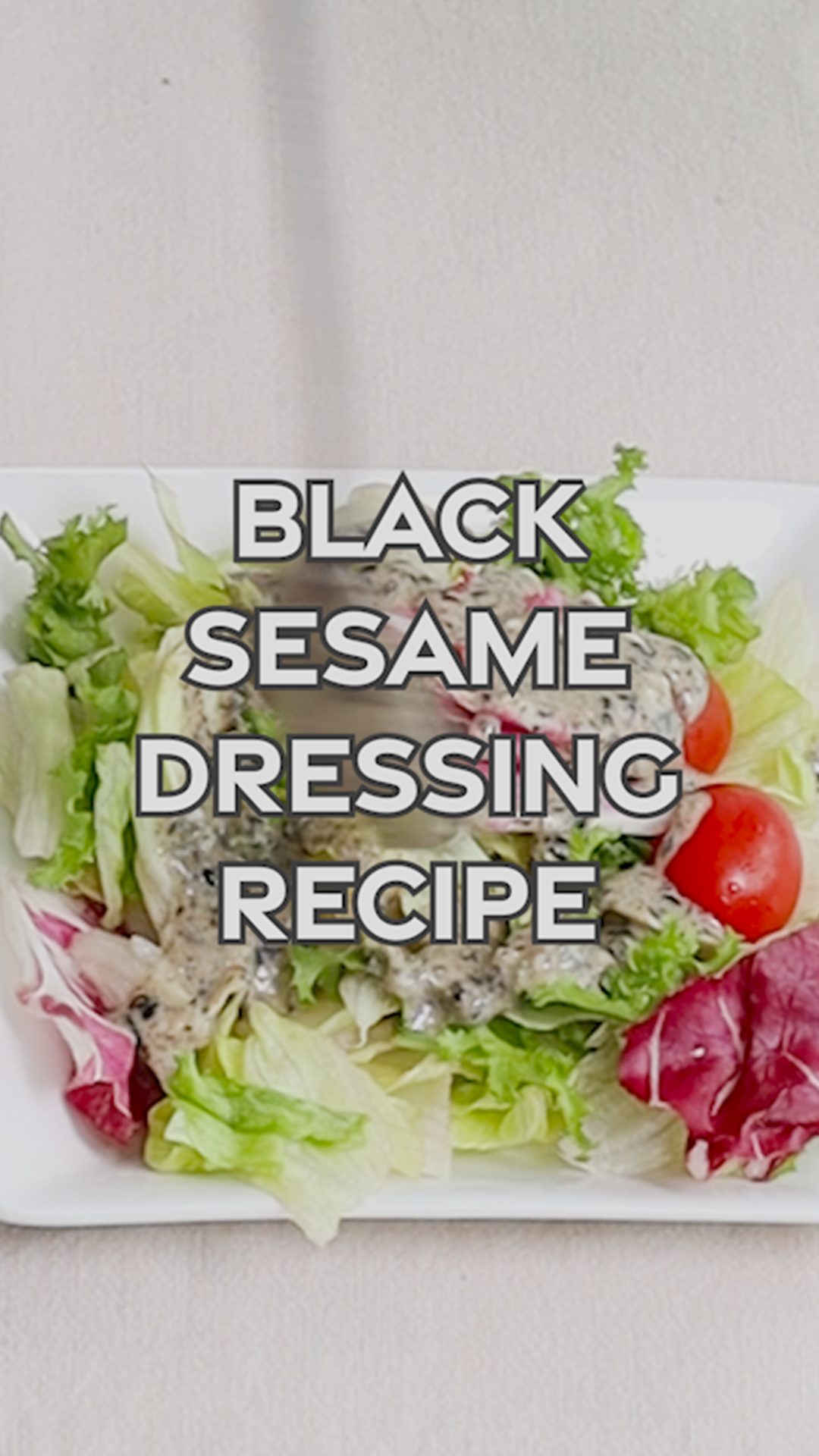 Watch Black Sesame Dressing RECIPE on Amazon Live