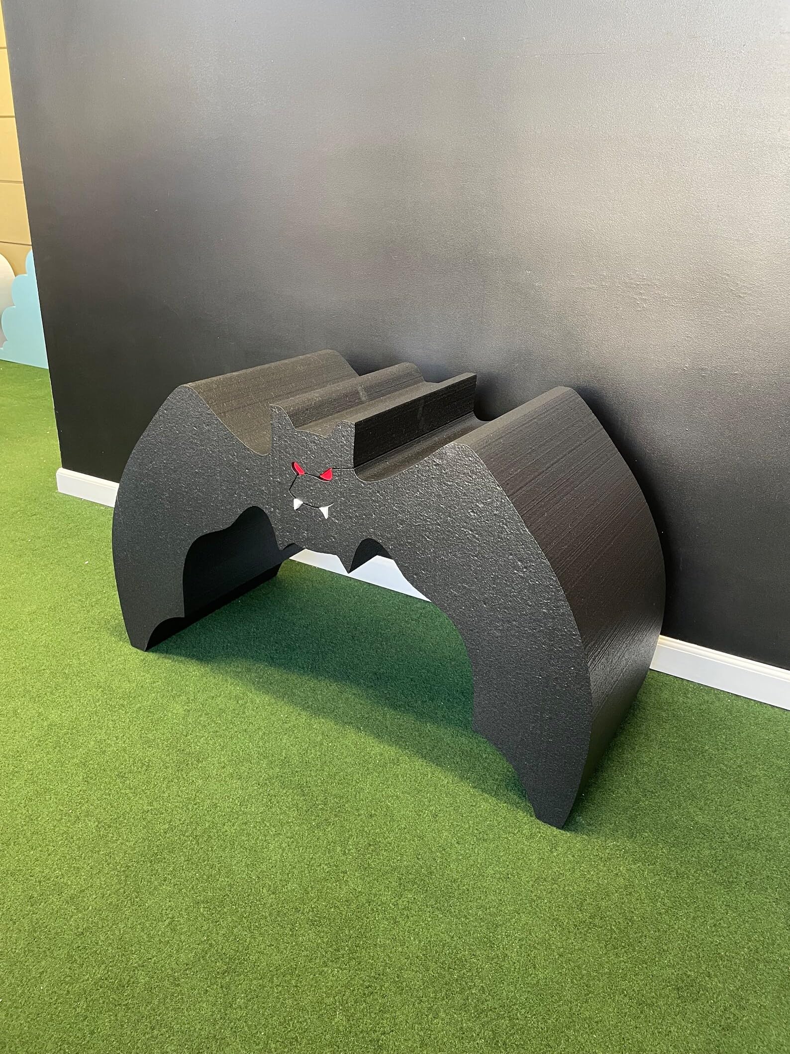 Haunted Bat Wing Side Table NO TOP- Perfect for Halloween Decor! (Unpaited, 8)