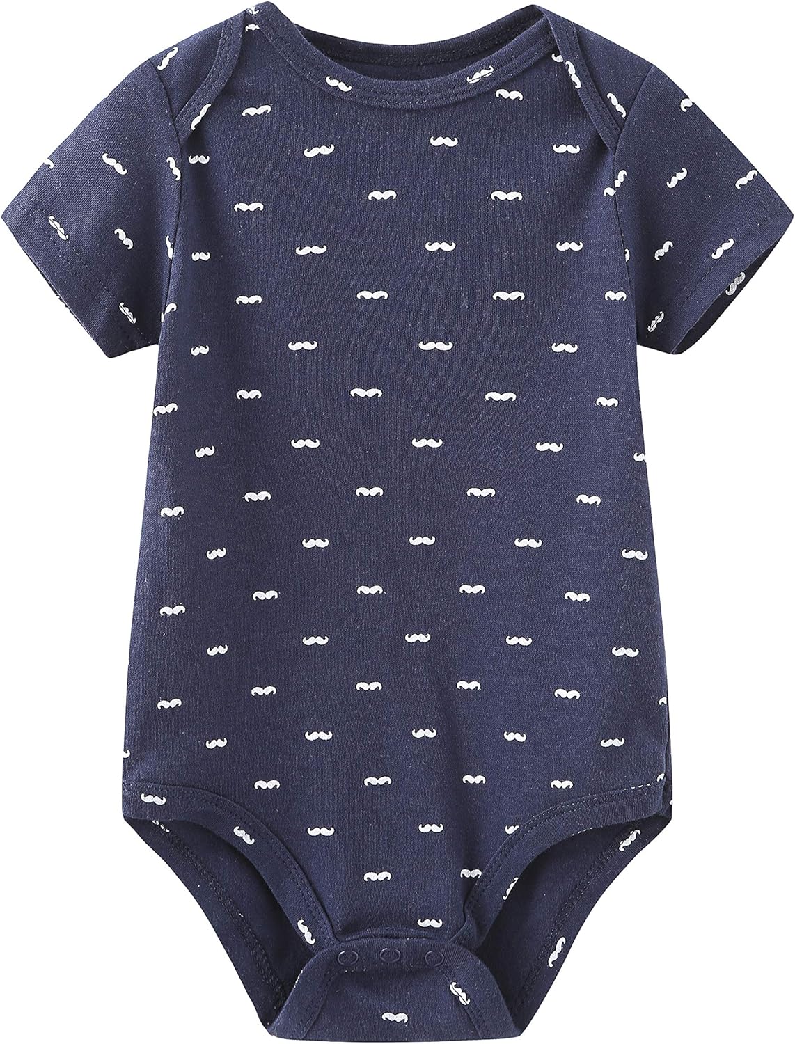 Kiddiezoom Unisex Baby 5-Pack Short-Sleeve Bodysuit - Image 5