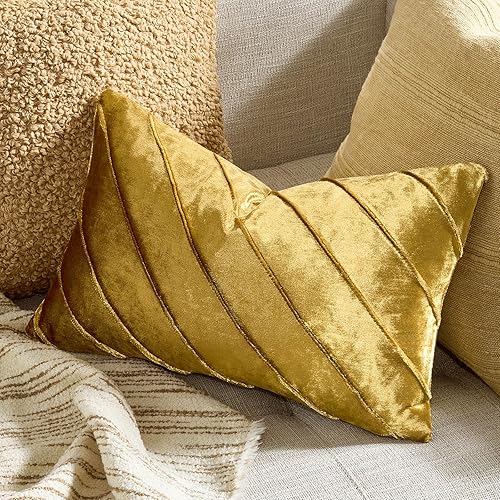 Vista 38 de GIGIZAZA Juego de 2 fundas decorativas de terciopelo de 18 x 18 pulgadas, fundas de almohada cuadradas de color verde azulado para sofá, fundas