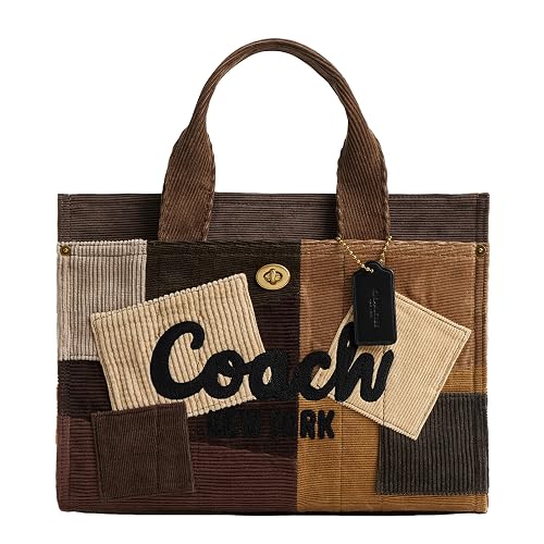 Coach Cargo Tote Bag with Bow Print