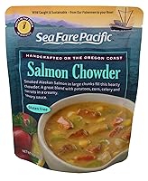 Vista 1 de Sea Fare Pacific Smoked Salmon Chowder, 9 Ounce (Pack of 8)