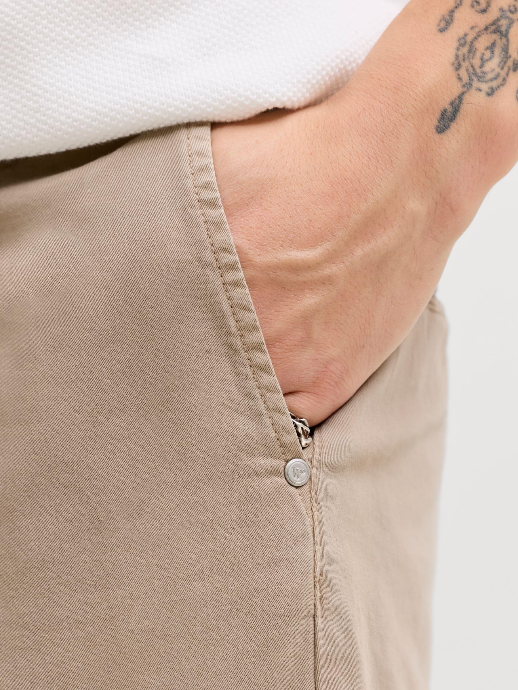 Jack & Jones Herren Jpstollie Vance Chino Noos Jack & Jones Male Chino Hose Regular Fit Chino Hose