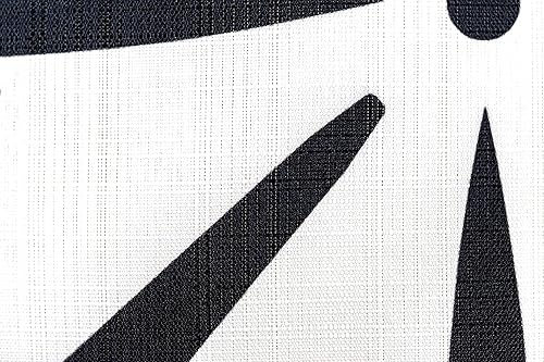 Miniatura 4 de Star Wars - Almohada blanca | Diseño de racimo de caza X-Wing negro | Tela resistente al agua y a la decoloración para uso en interiores y