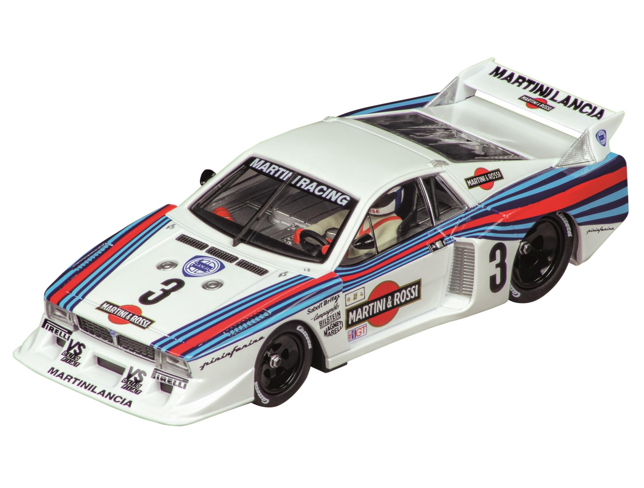 Carrera 31065 Lancia Beta Montecarlo Turbo Martini Racing No.8 1981 1:32 Scale Digital Slot Car Racing Vehicle Digital Slot Car Race Tracks
