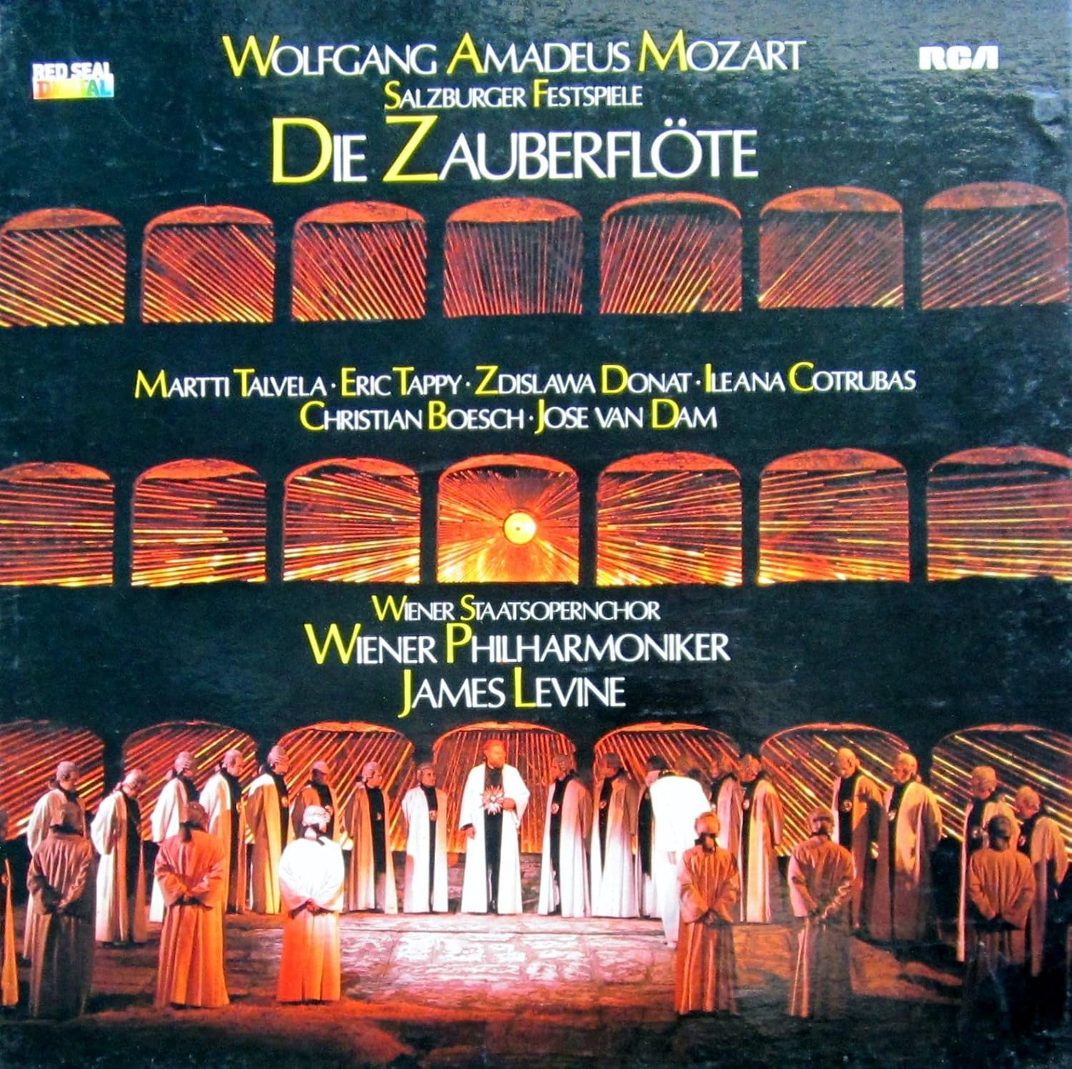 Mozart: Die Zauberflöte (Gesamtaufnahme) [Vinyl Schallplatte] [4 LP Box ...