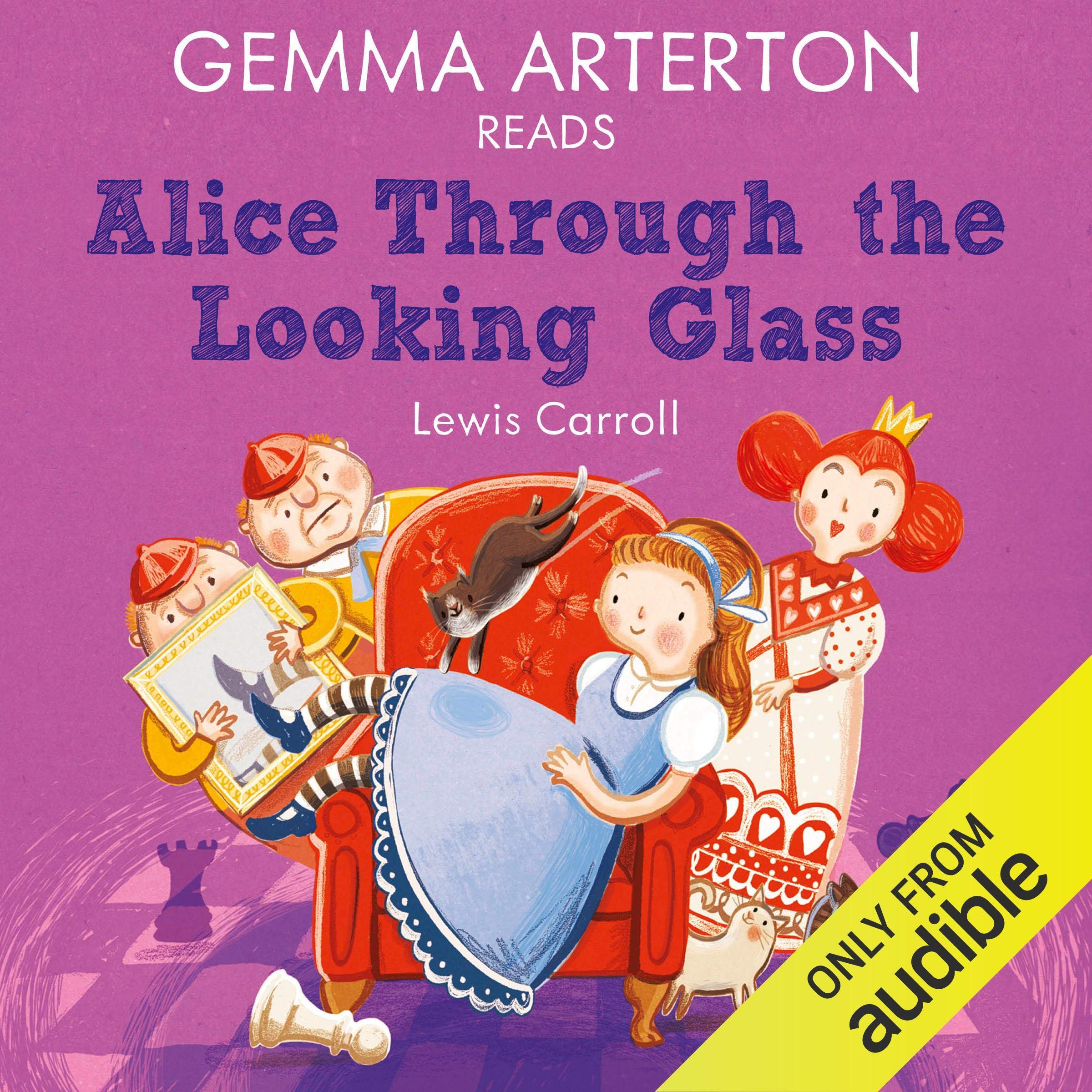 Cover art for Gemma Arterton reads Alice Through the Looking-Glass (Famous Fiction)