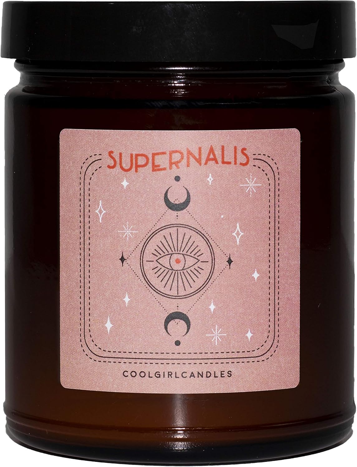 Cool Girl Candles | Persephone - Plum, Peony, Leather, Patchouli | Luxury Masculine Jar Candle | Natural Coconut Soy Wax | Best Strong Scented Candles Home Fragrance | Dark Academia Decor | 9 oz 55 hr
