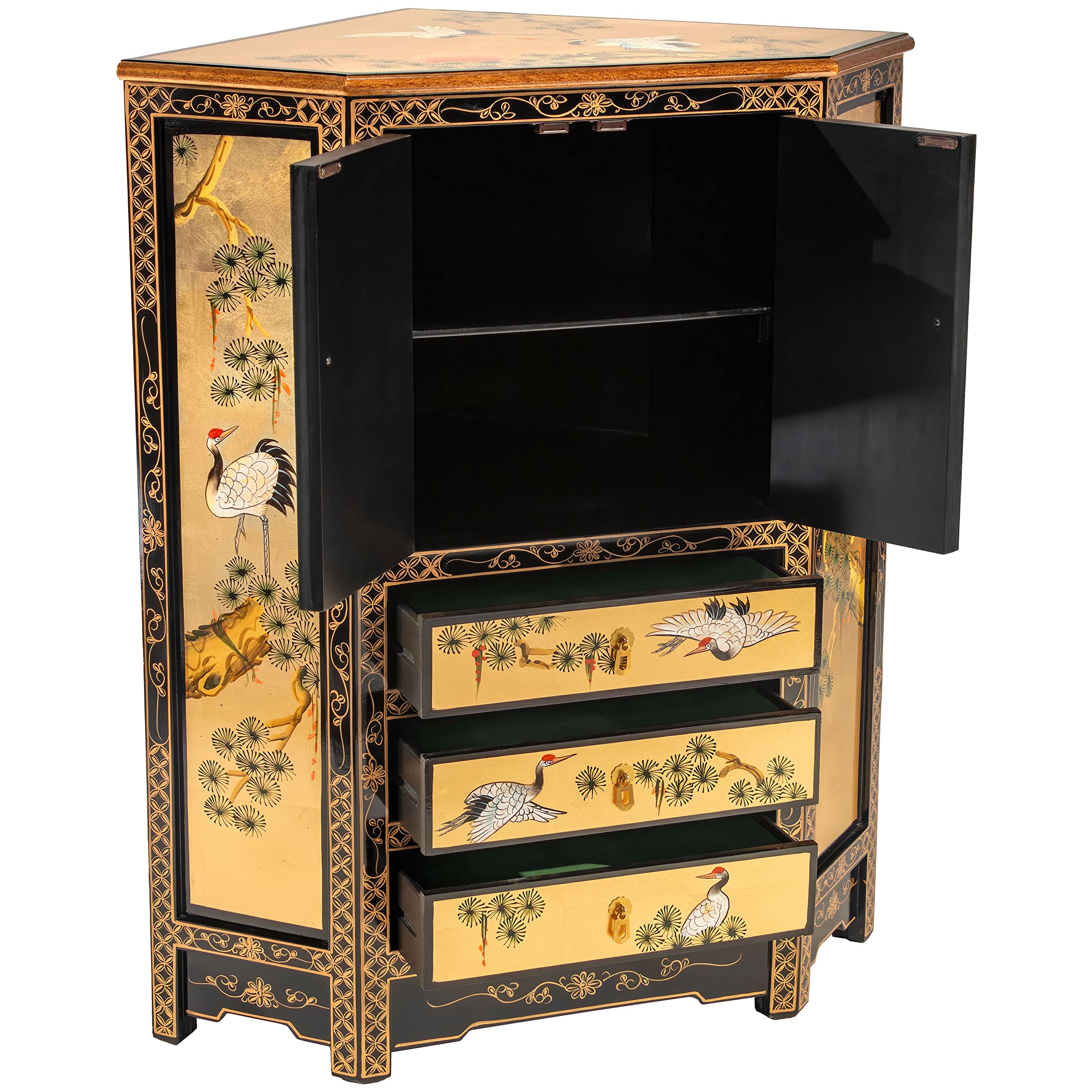 Amazon.com - Red Lantern Hand Crafted Artisanal Gold Lacquer