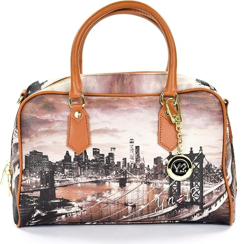 YNOT Borsa bauletto K337 East River New York : Amazon.it: Scarpe e borse