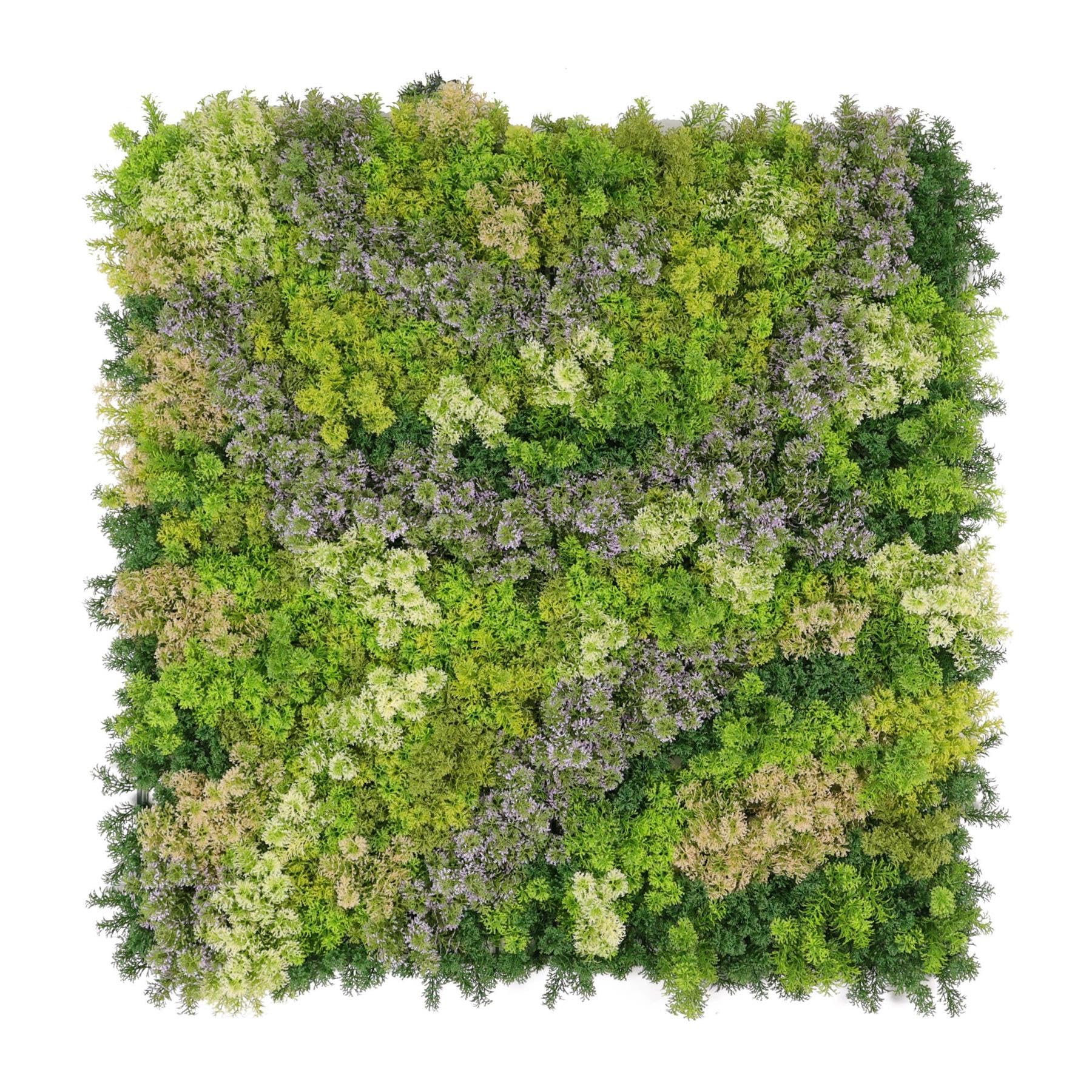Rackhams Light/Green Moss Wall Panel 1M X 1M – Artificial Living Wall