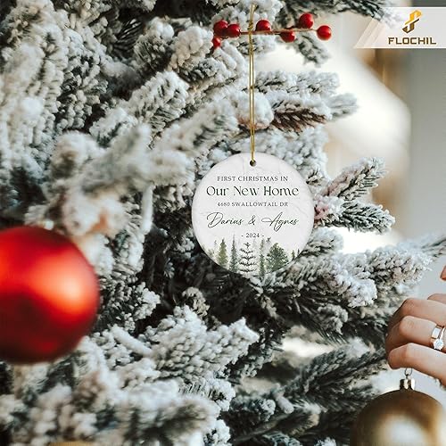 Miniatura 85 de FLOCHIL Adorno familiar personalizado para árbol de Navidad, adorno de Navidad familiar personalizado con foto de nombre, familia de 3, 4, 5 adornos