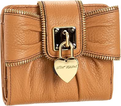 Betsey Johnson Heart Of Gold Tab Wallet