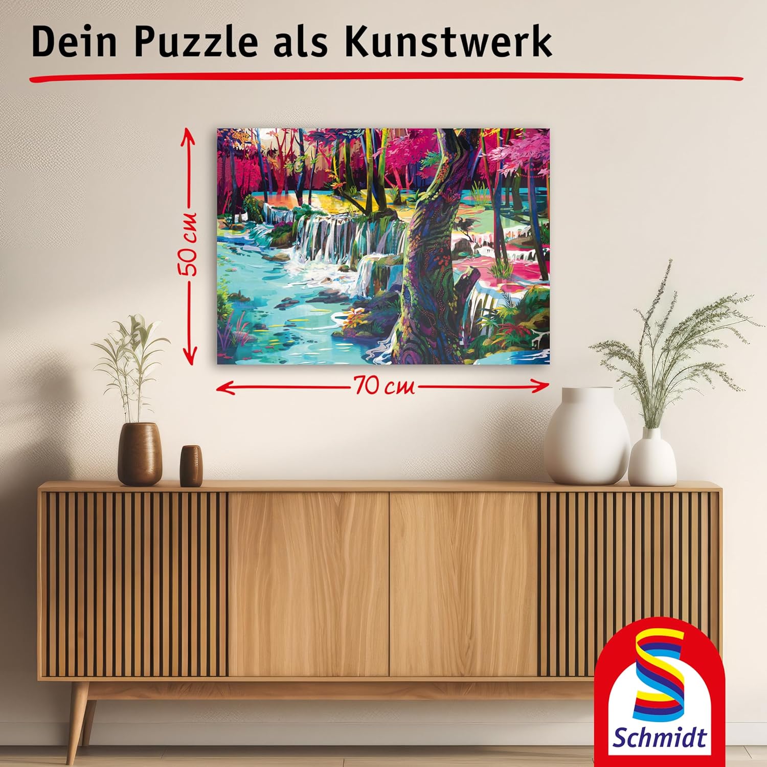 Schmidt Spiele 58642 Imagination Course Redina Tili Puzzle 1000 Pieces Cardboard Grass