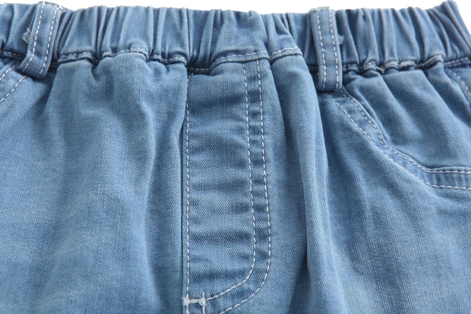 GRANDWISH Little Girls Solid Color Denim Skort 2T-8T : Clothing, Shoes & Jewelry
